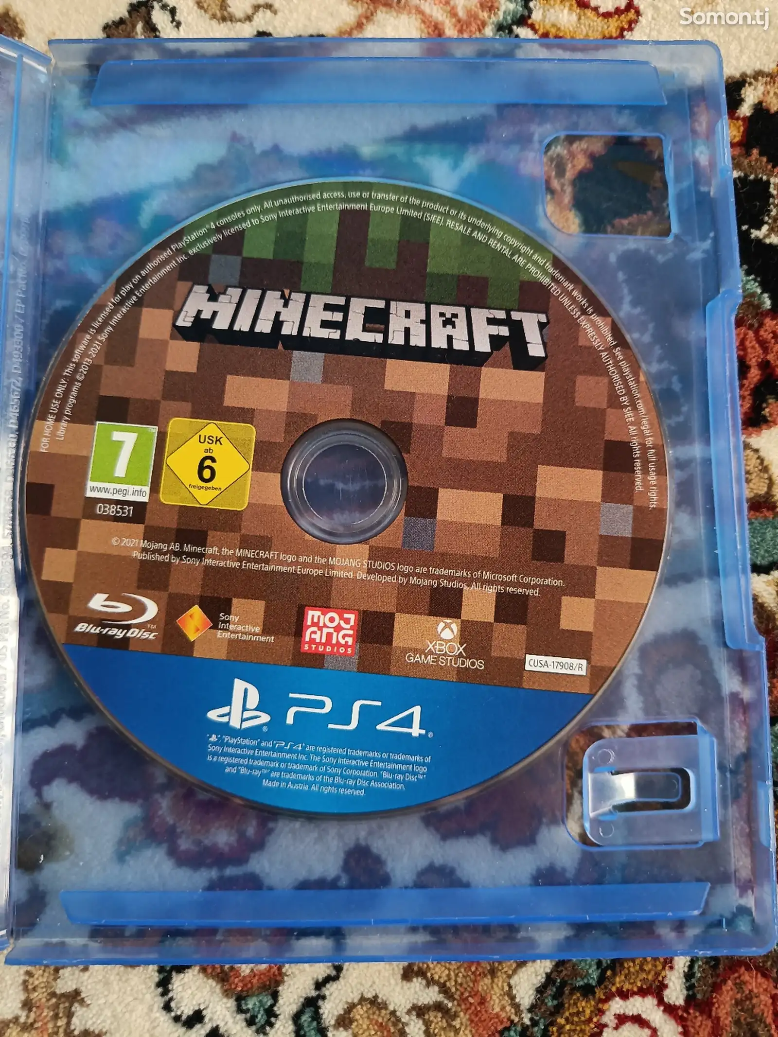 Диск Minecraft для PS4-1