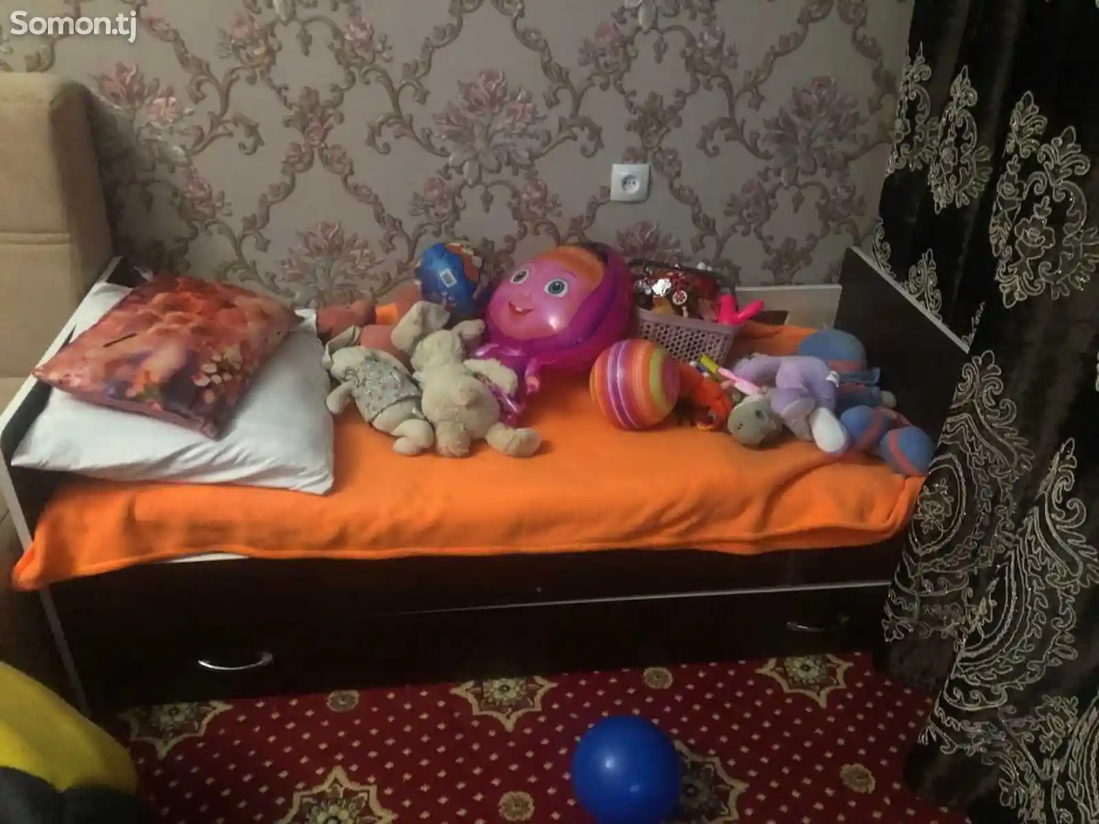 Детская кровать с матрасом-2