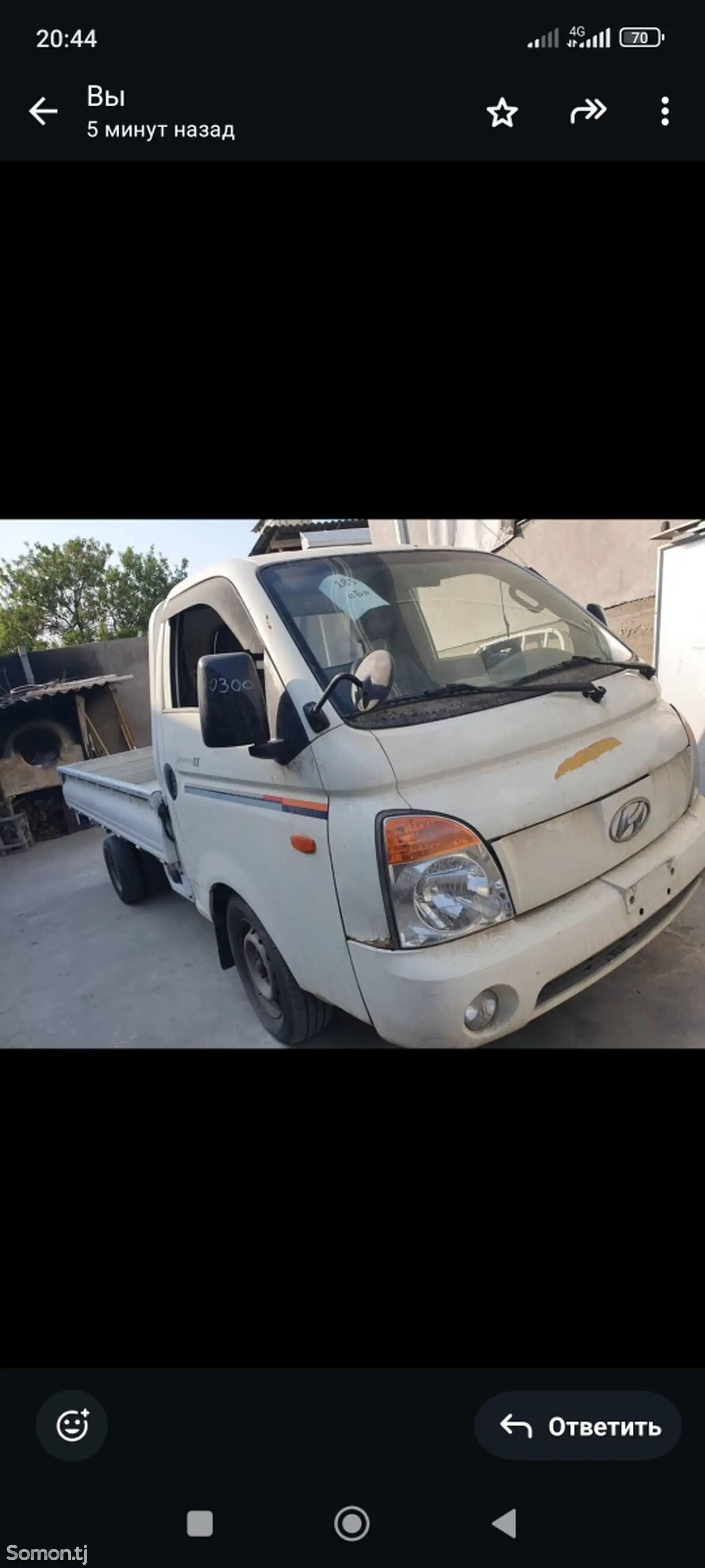 Бортовой автомобиль Hyundai Porter, 2010-6