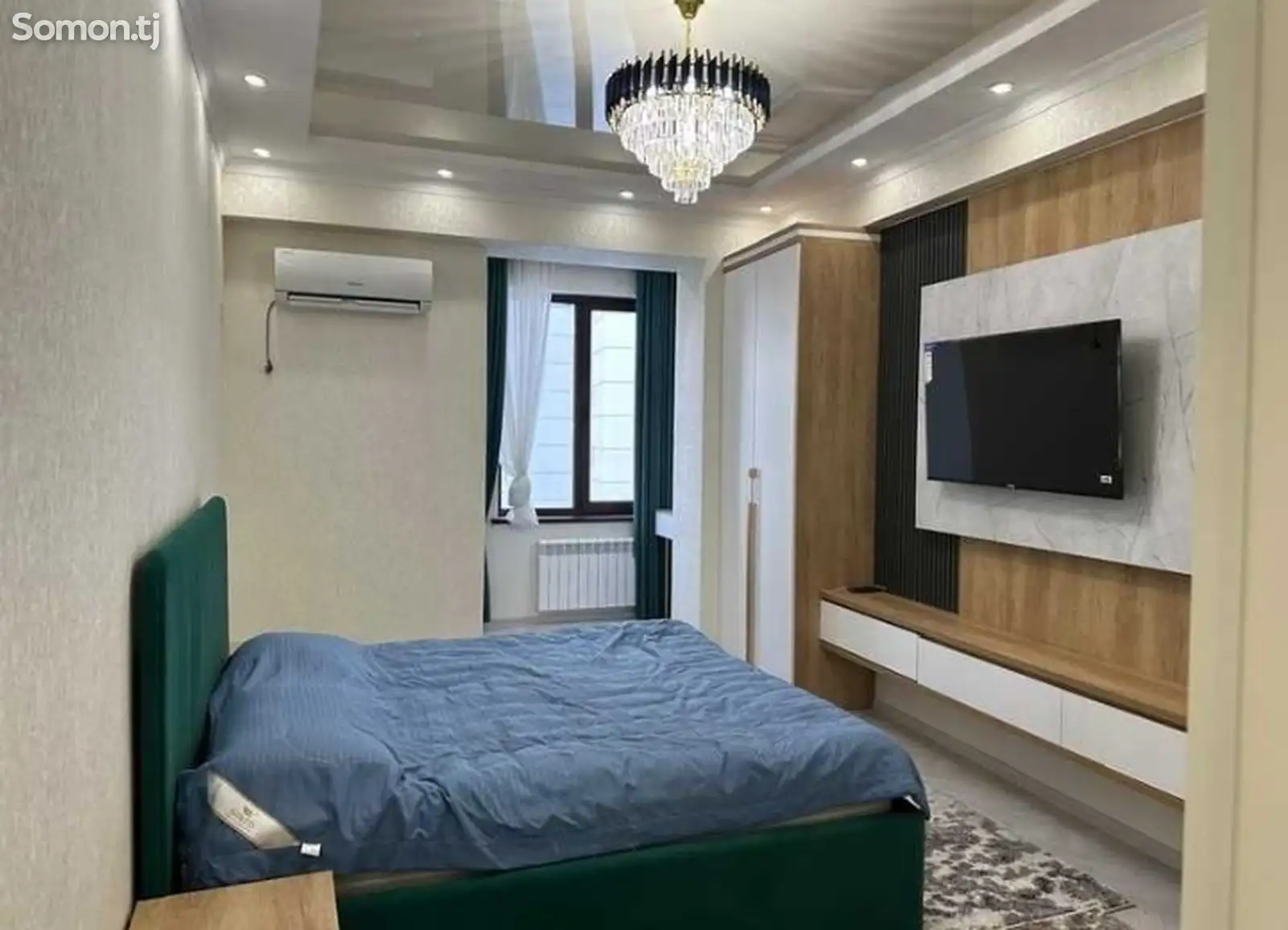 2-комн. квартира, 5 этаж, 80м², Cомони-1