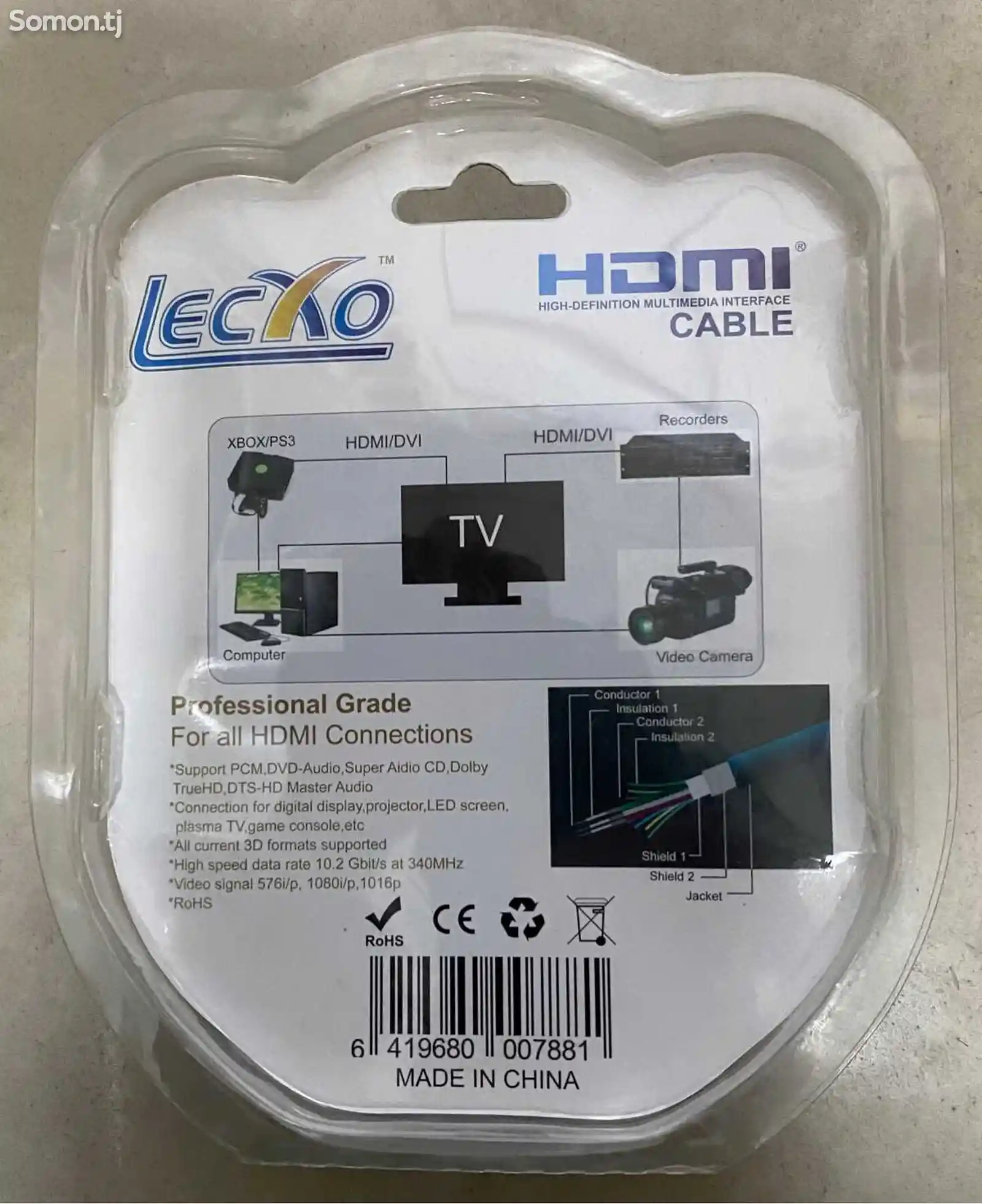 Кабель HDMI-2