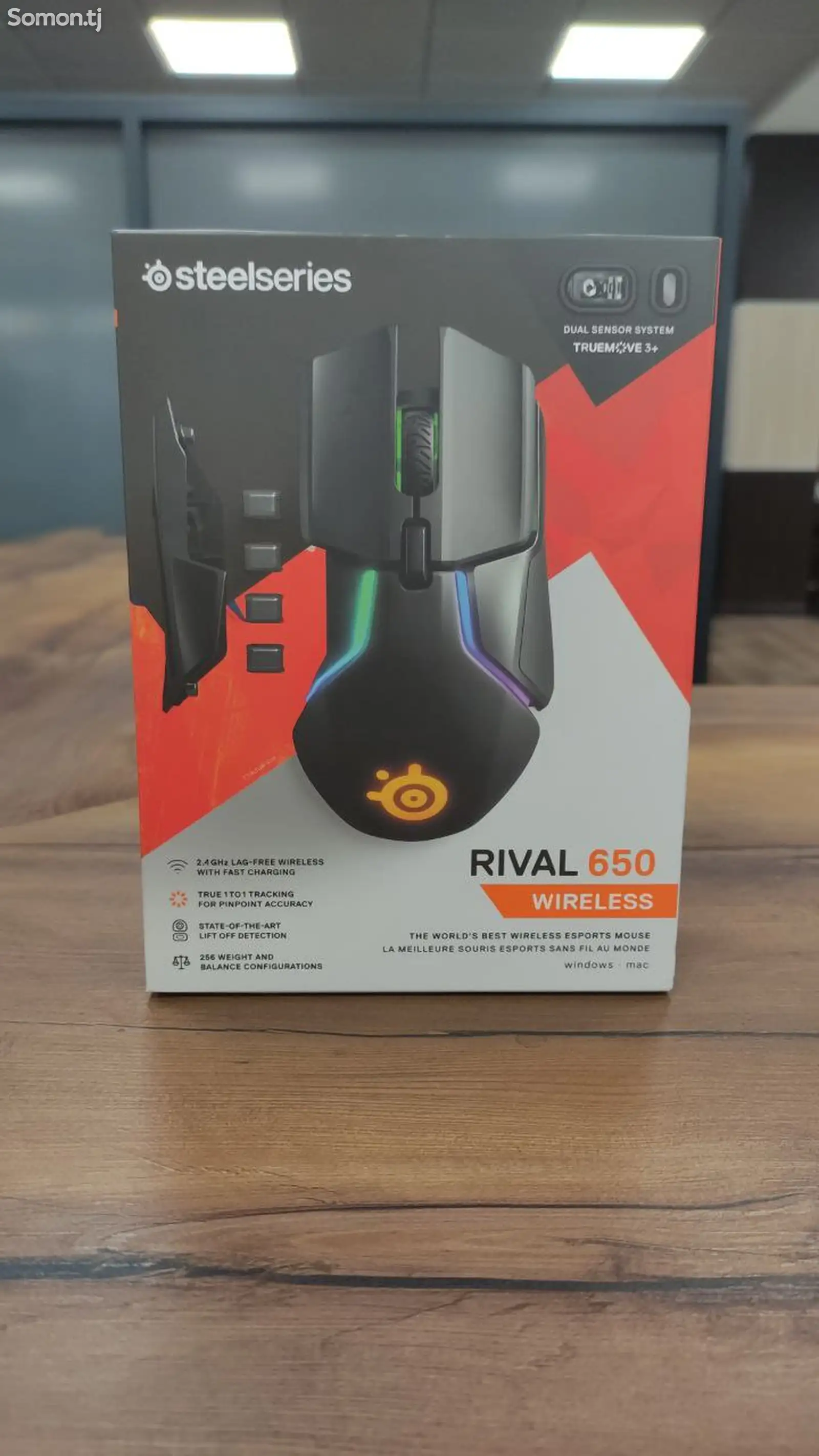 Мышка Steelseries rival 650 wireless-1