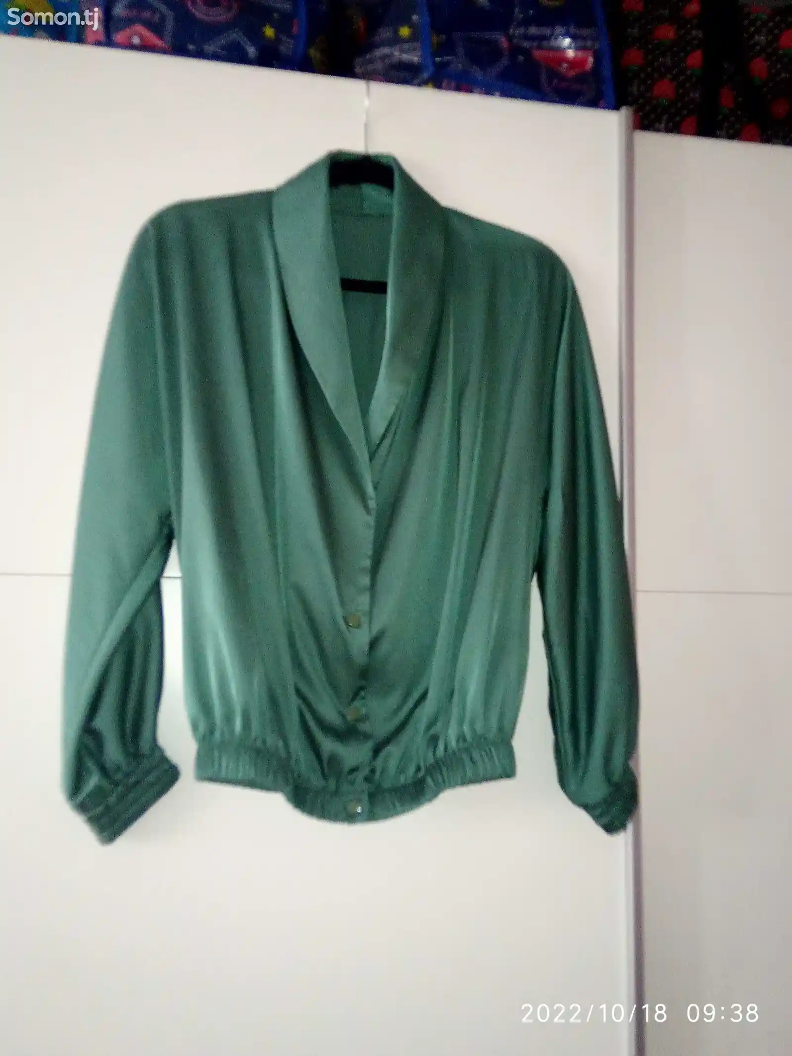 Блузка пиджак жакет шелковый-2