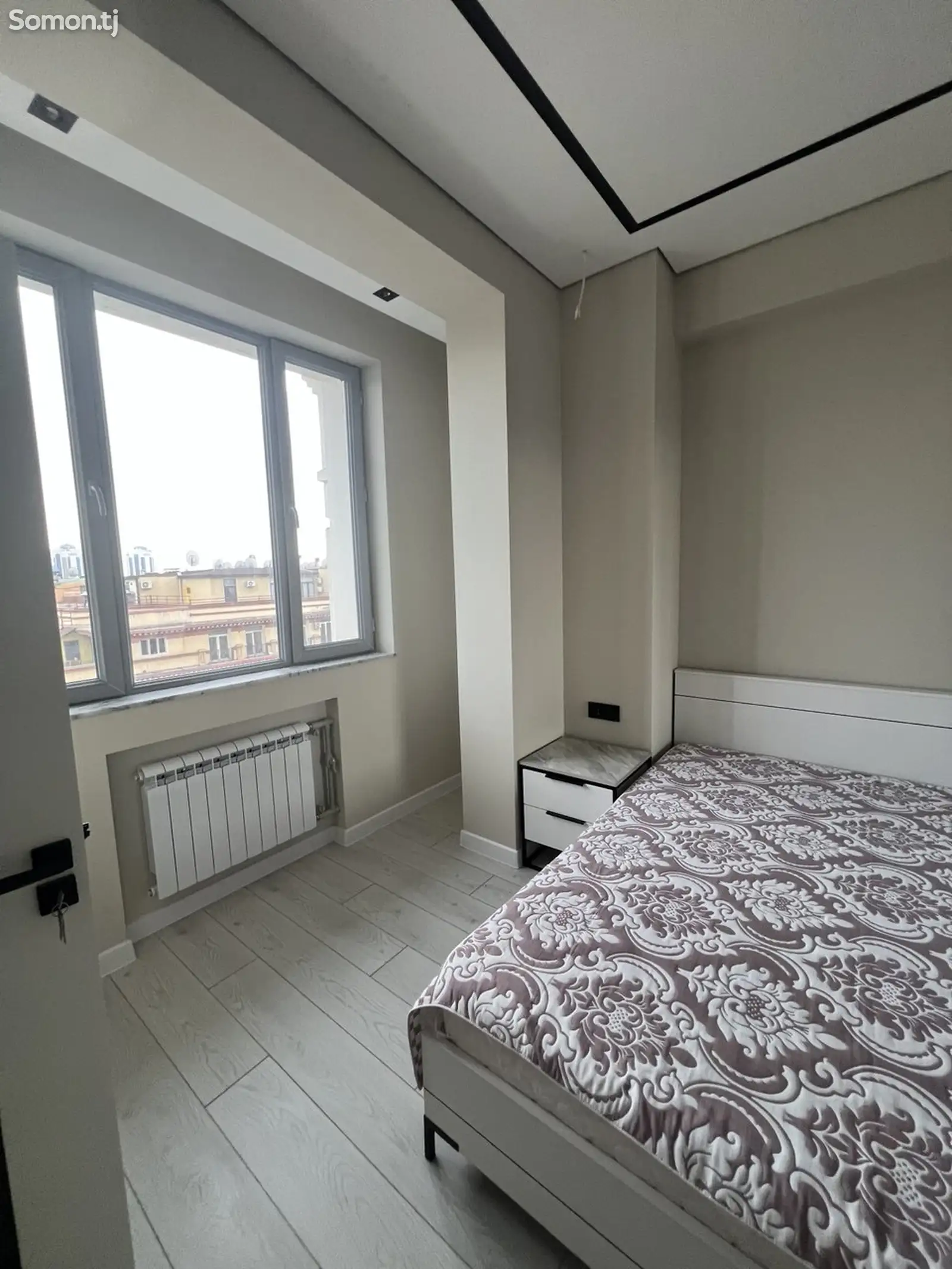 3-комн. квартира, 15 этаж, 90м², И.Сомони-4