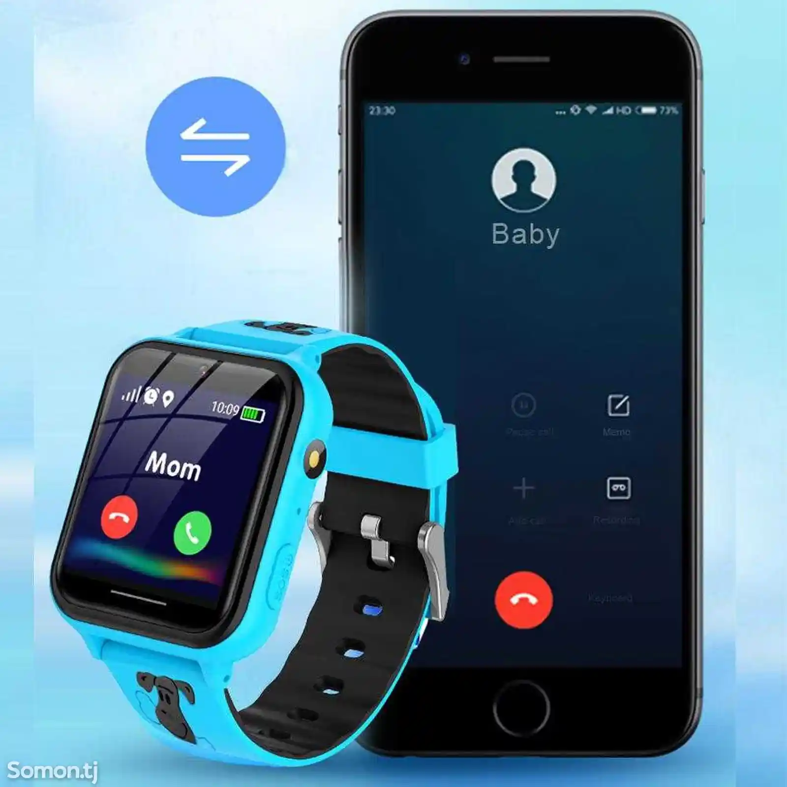 Детские смарт часы Smart Watch Nabi-3