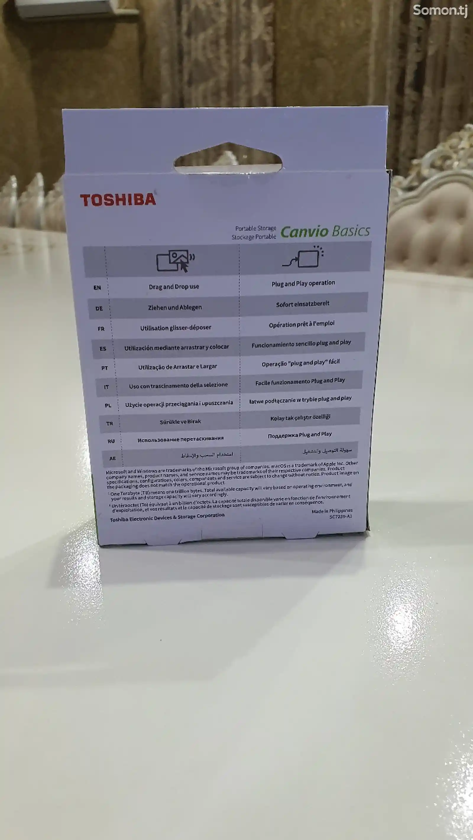 Жесткий диск Toshida 4TB-4