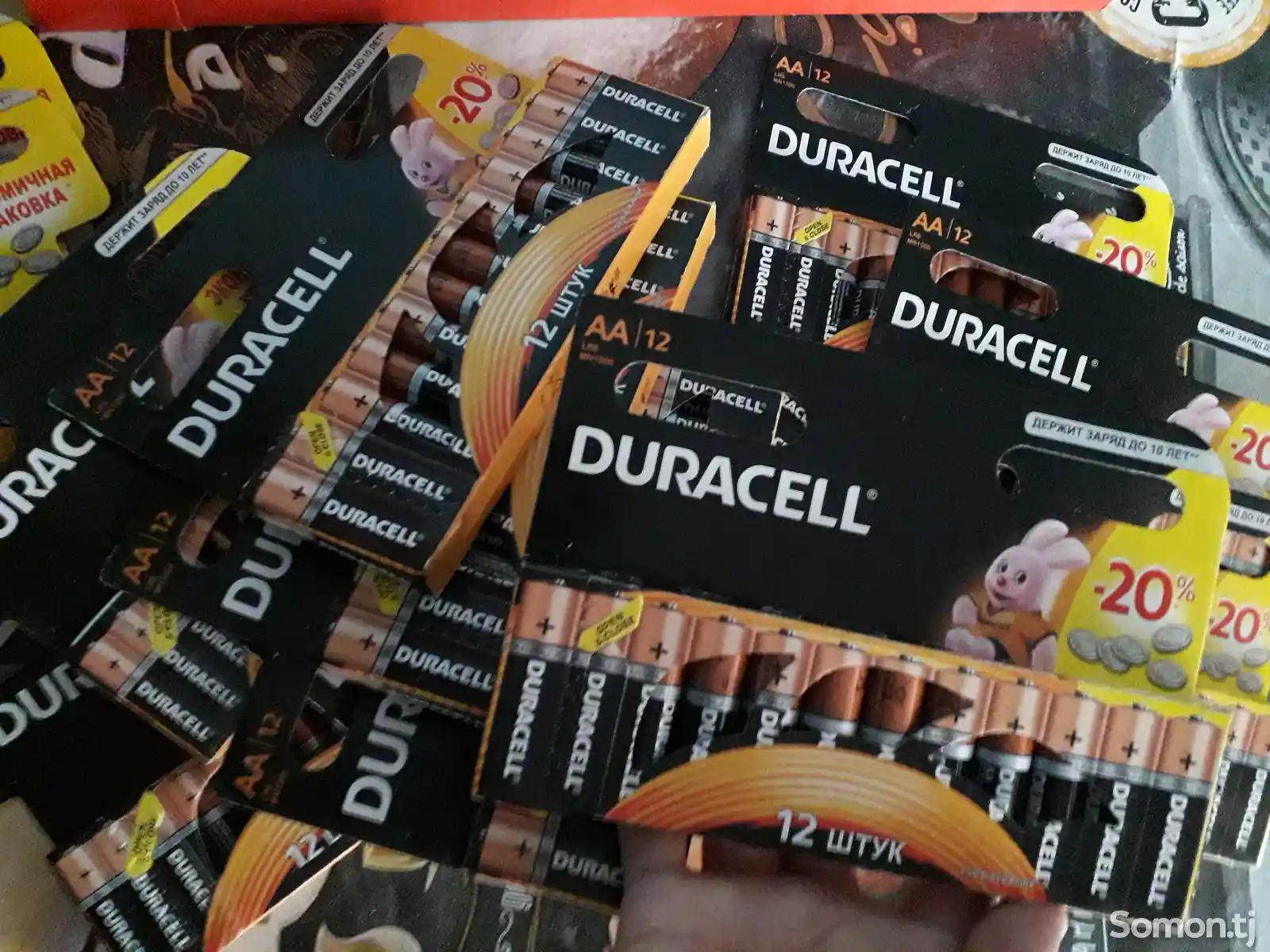 Батарейки Duracell AA 12-1