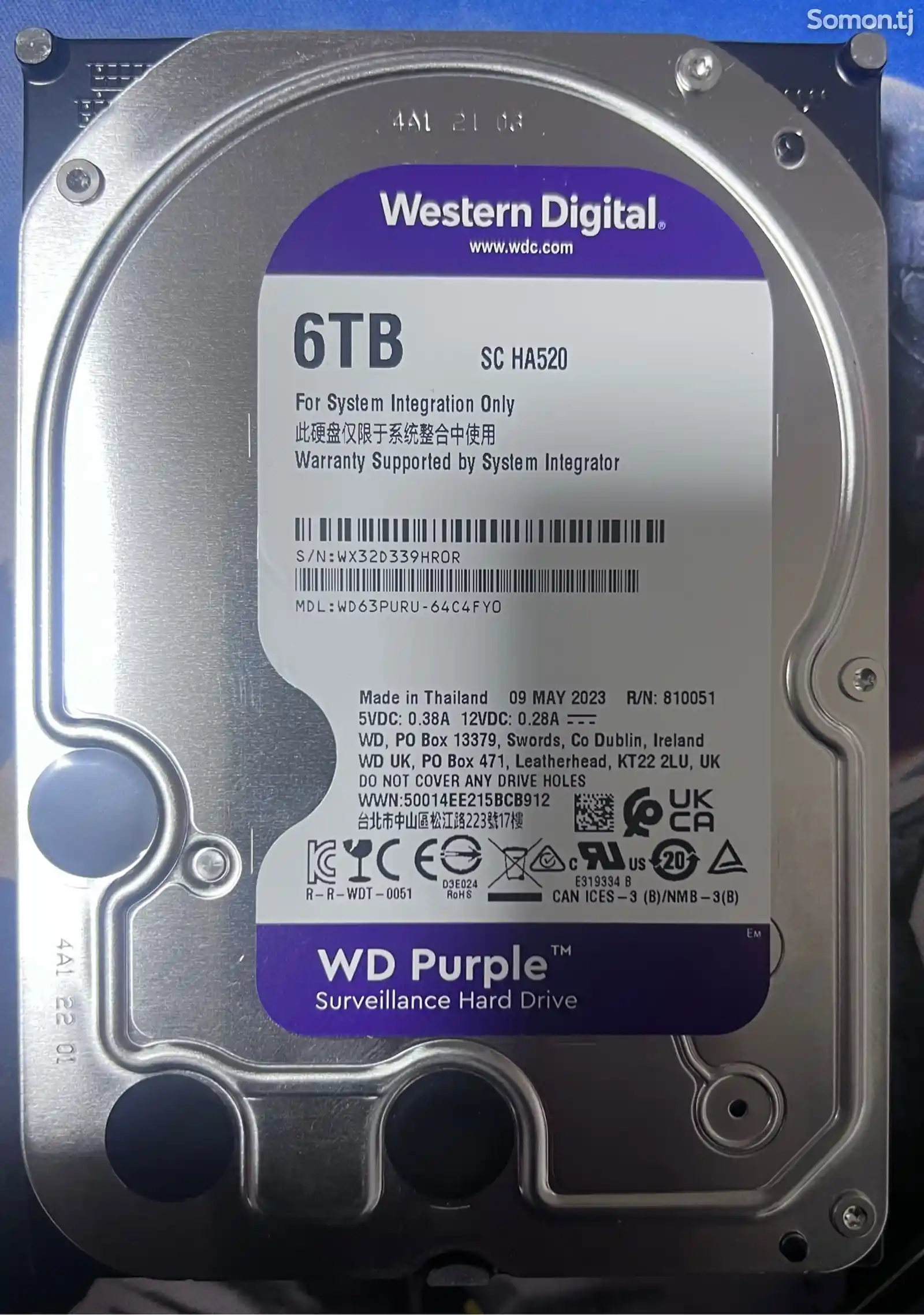 Жесткий диск Western Digital WD Blue 6 TB-1