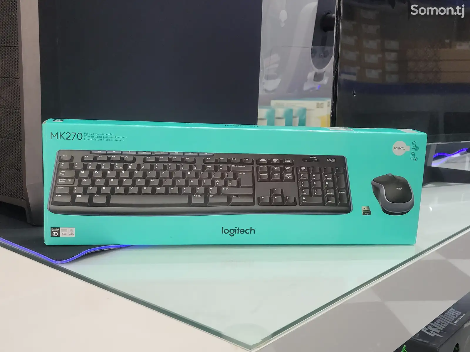 Беспроводная Клавиатура и мышь Logitech MK270-1