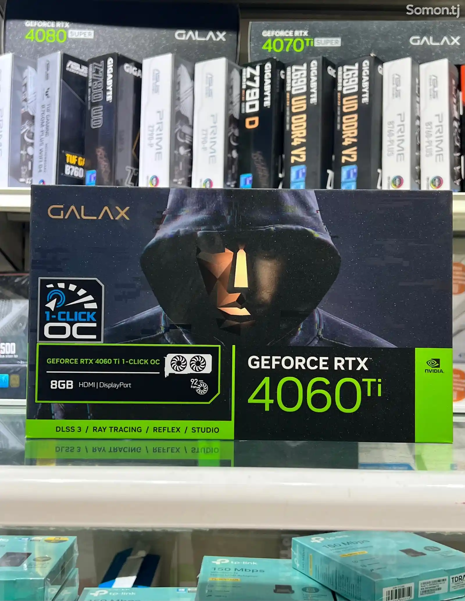 Видеокарта Galax Geforce Rtx 4060TI 1-CLICK OC 8Gb-1