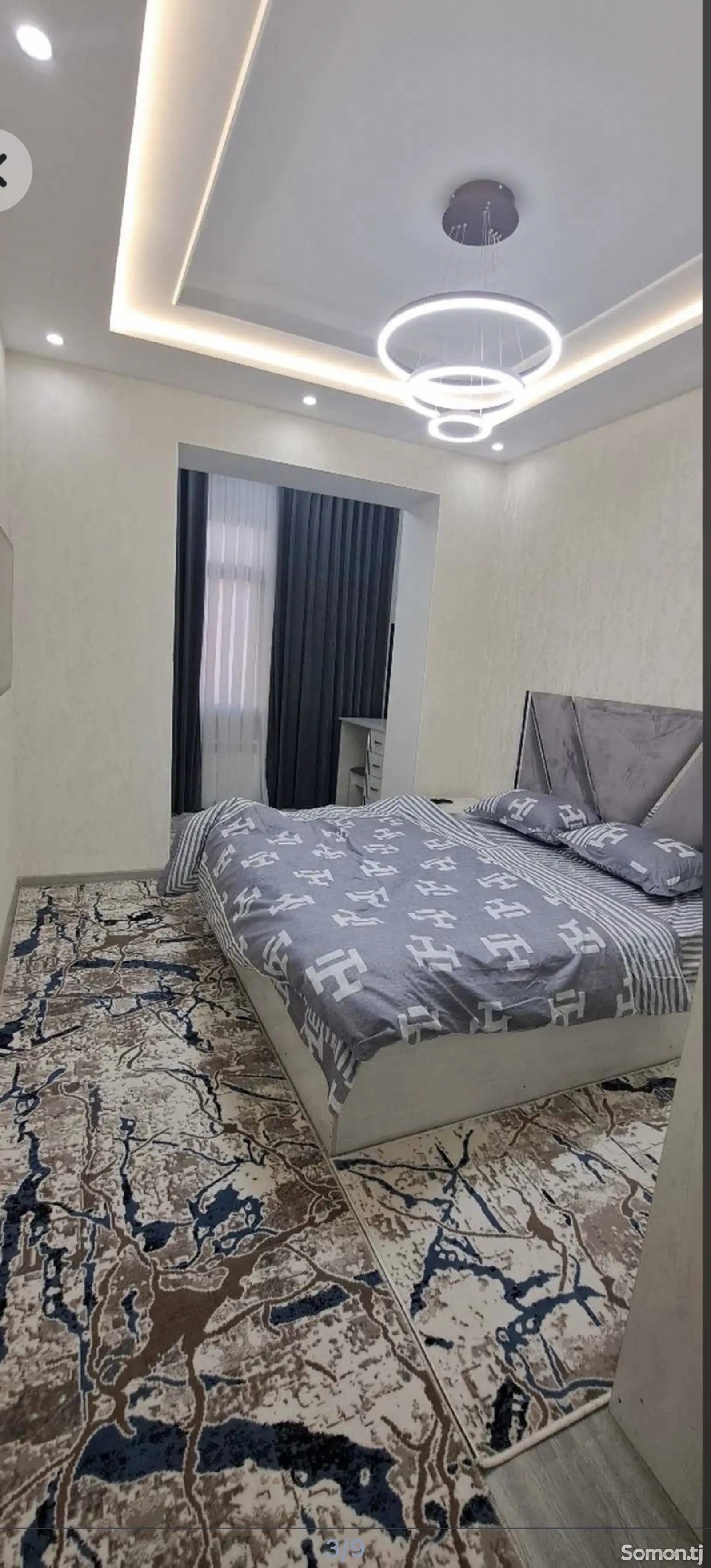 2-комн. квартира, 16 этаж, 58м², И. Сомони-1