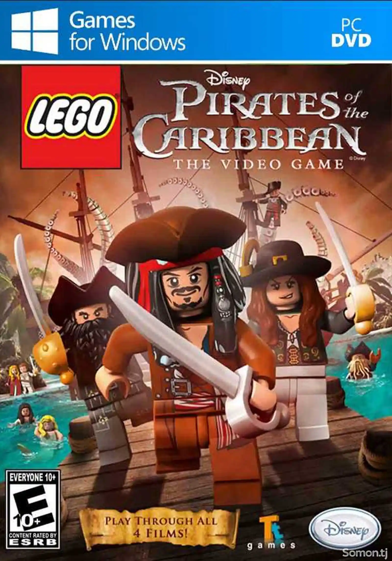 Игра Lego pirates of the Caribbean для компьютера-пк-pc-1