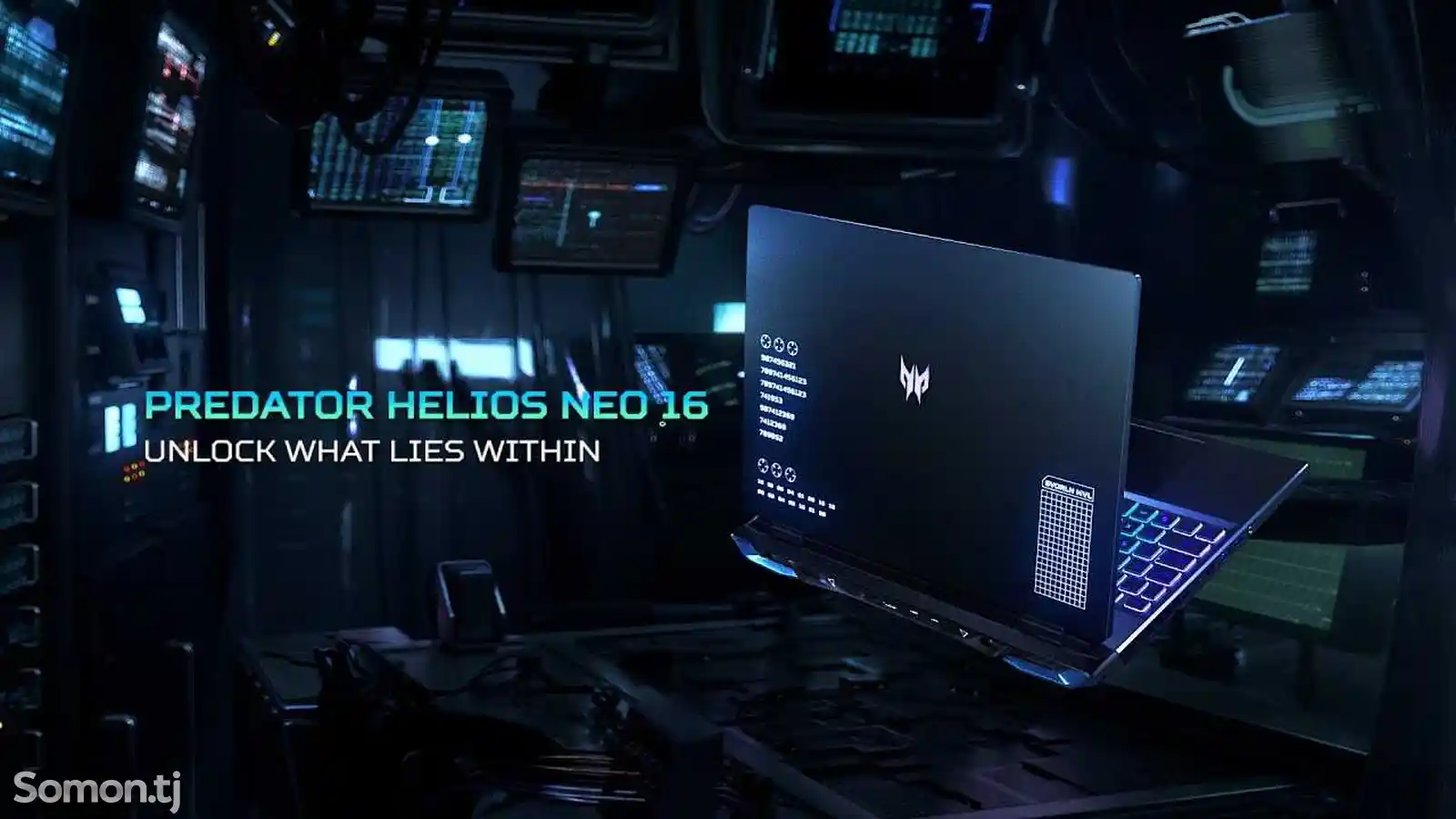 Игровой ноутбук Acer Predator Helios Neo 16 i9-14900hx 32gb ddr5 rtx4060 2k 165g-1