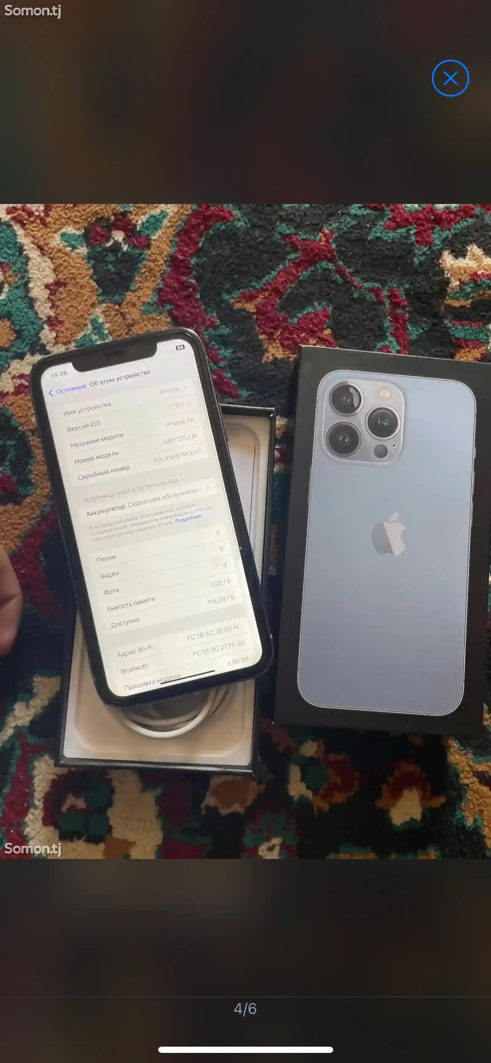 Apple iPhone Xr, 128 gb, Blue-4