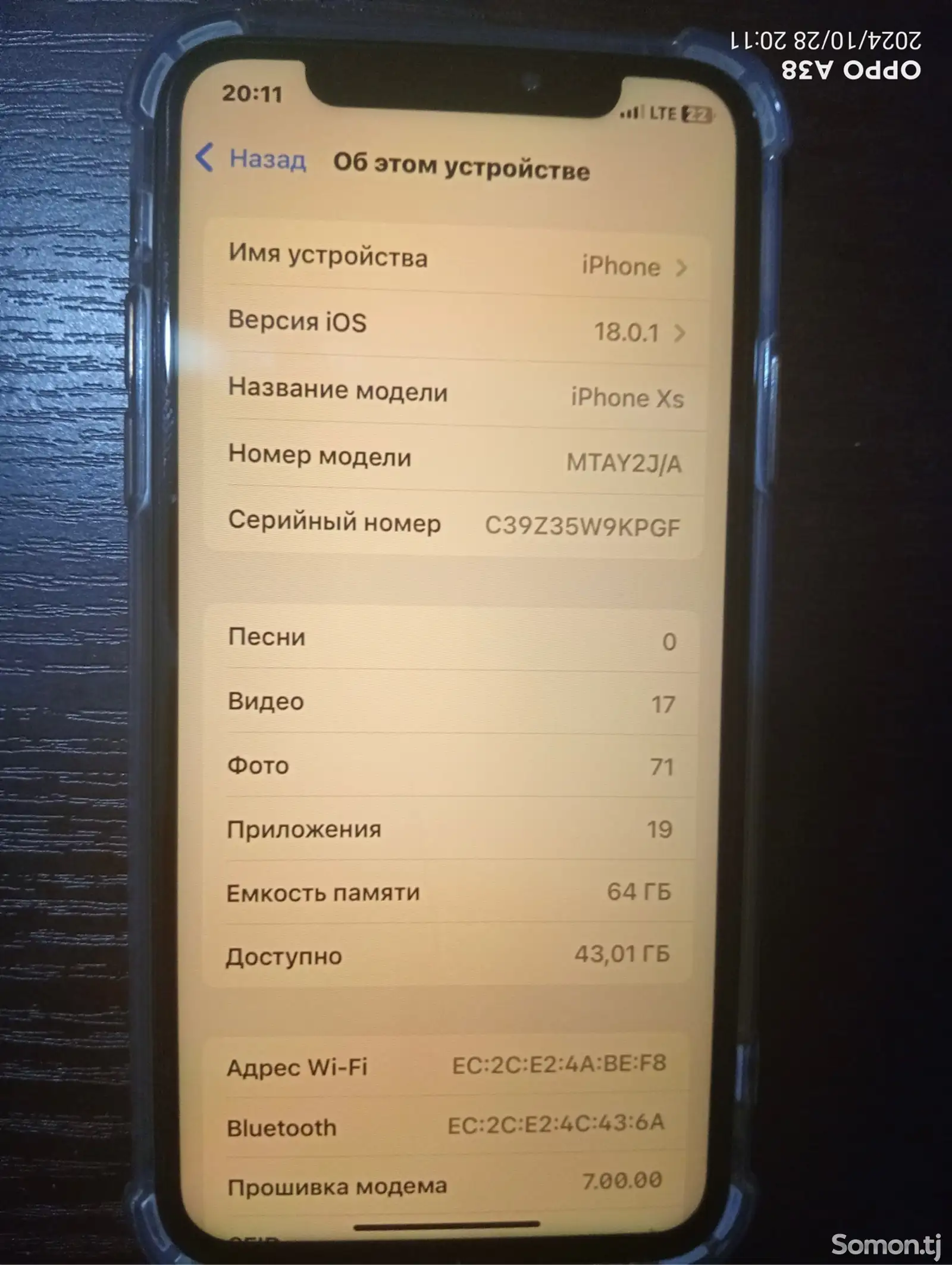 Apple iPhone Xs, 64 gb, Gold-6