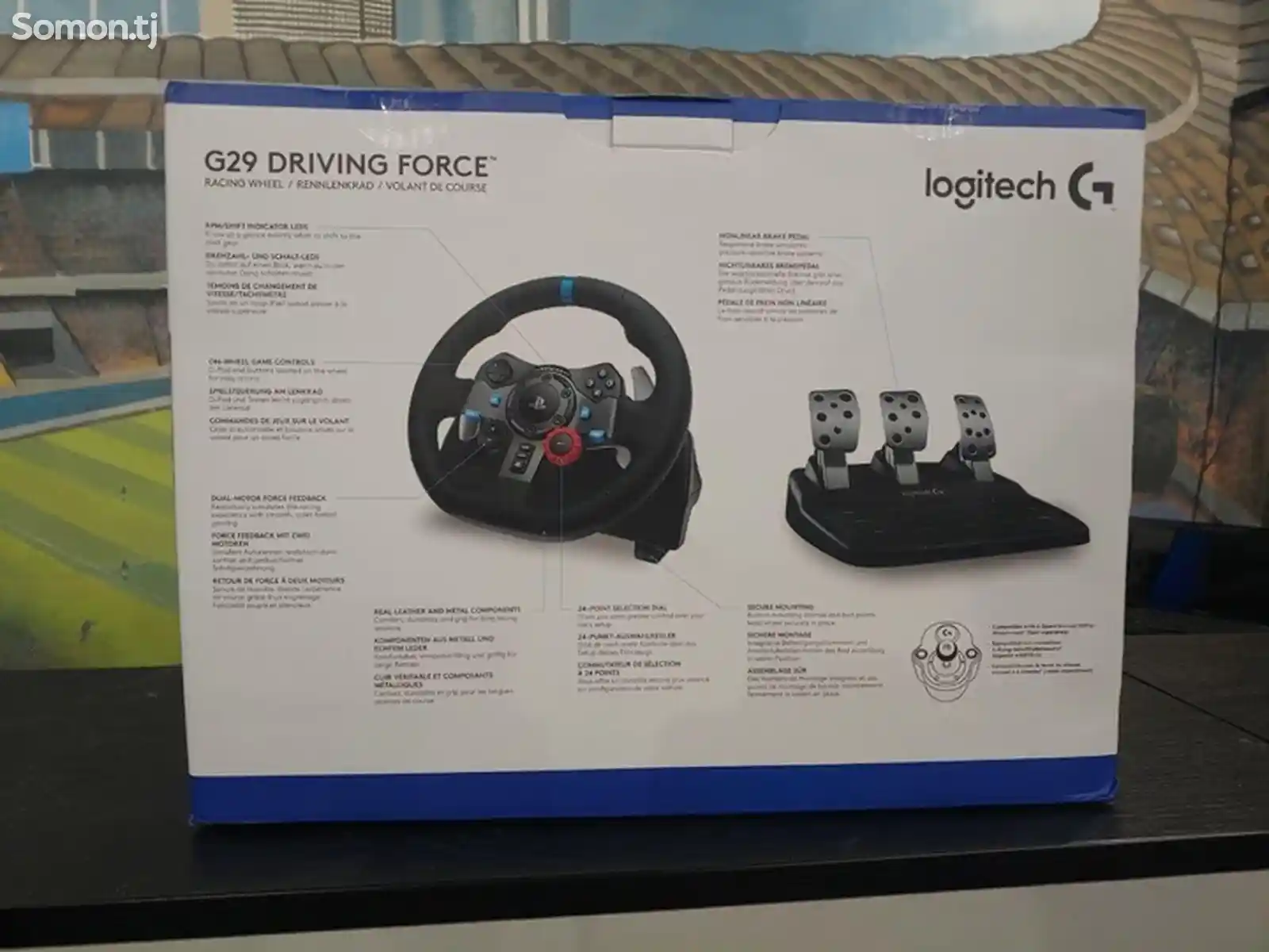 Игровой руль Logitech Driving Force G29 PlayStation 5-2