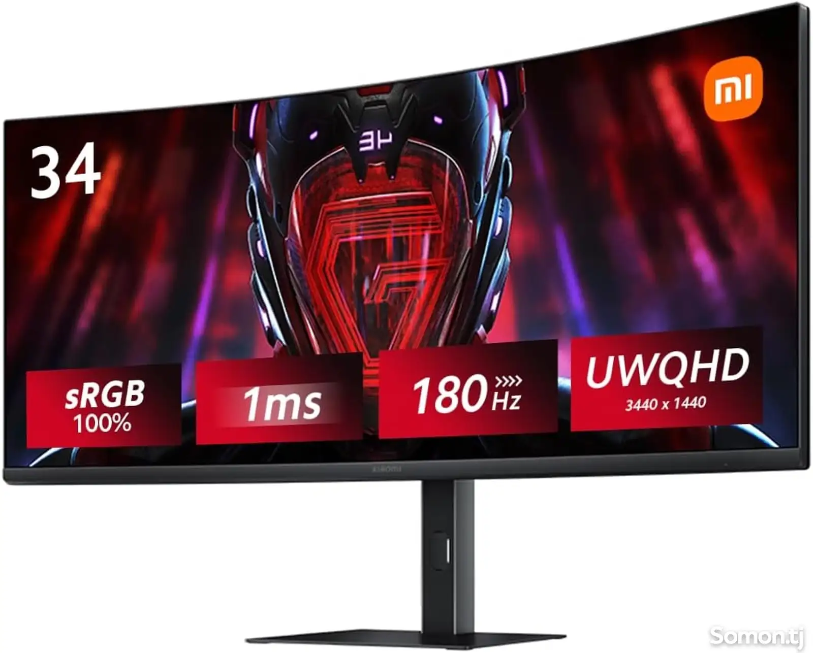 Монитор Xiaomi 4K Gamer Curvo G34WQi 34-1