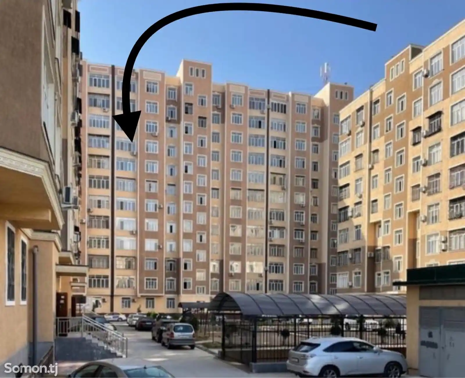 3-комн. квартира, 10 этаж, 87м², Караболо-2