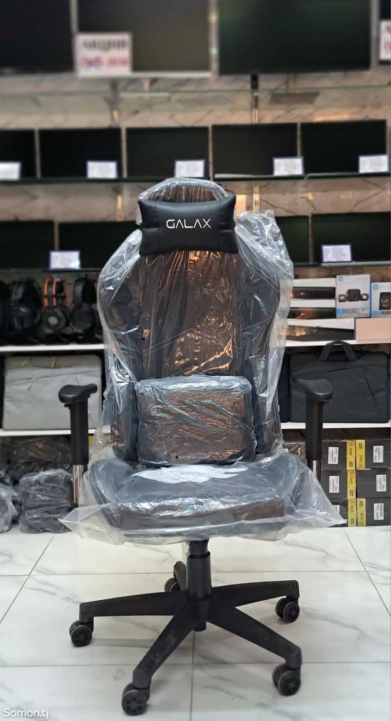 Игровое кресло Galax GC-04 черный-1
