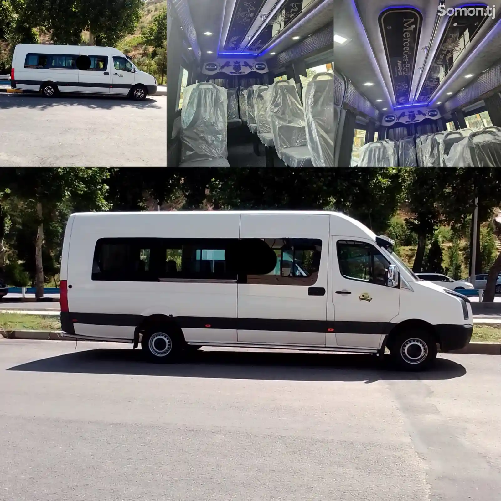 Услуги перевозки пассажиров на Mercedes-Benz Sprinter-1