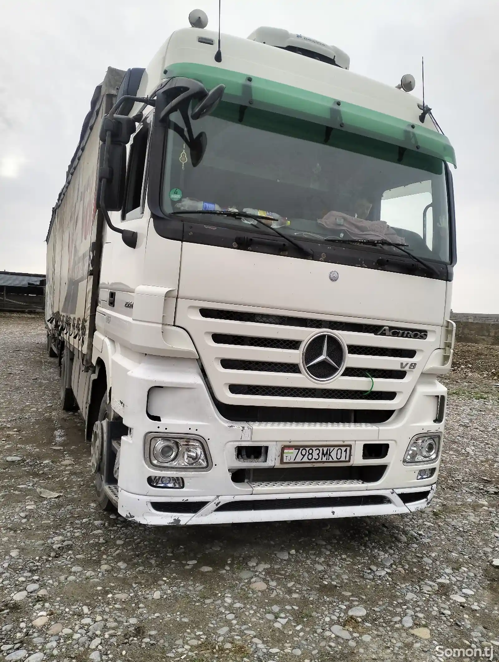 Бортовой грузовик Mercedes-Benz Actros V8 2551, 2007-1