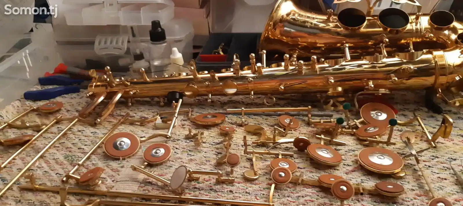 Услуги по ремонту саксофонов кларнет-1