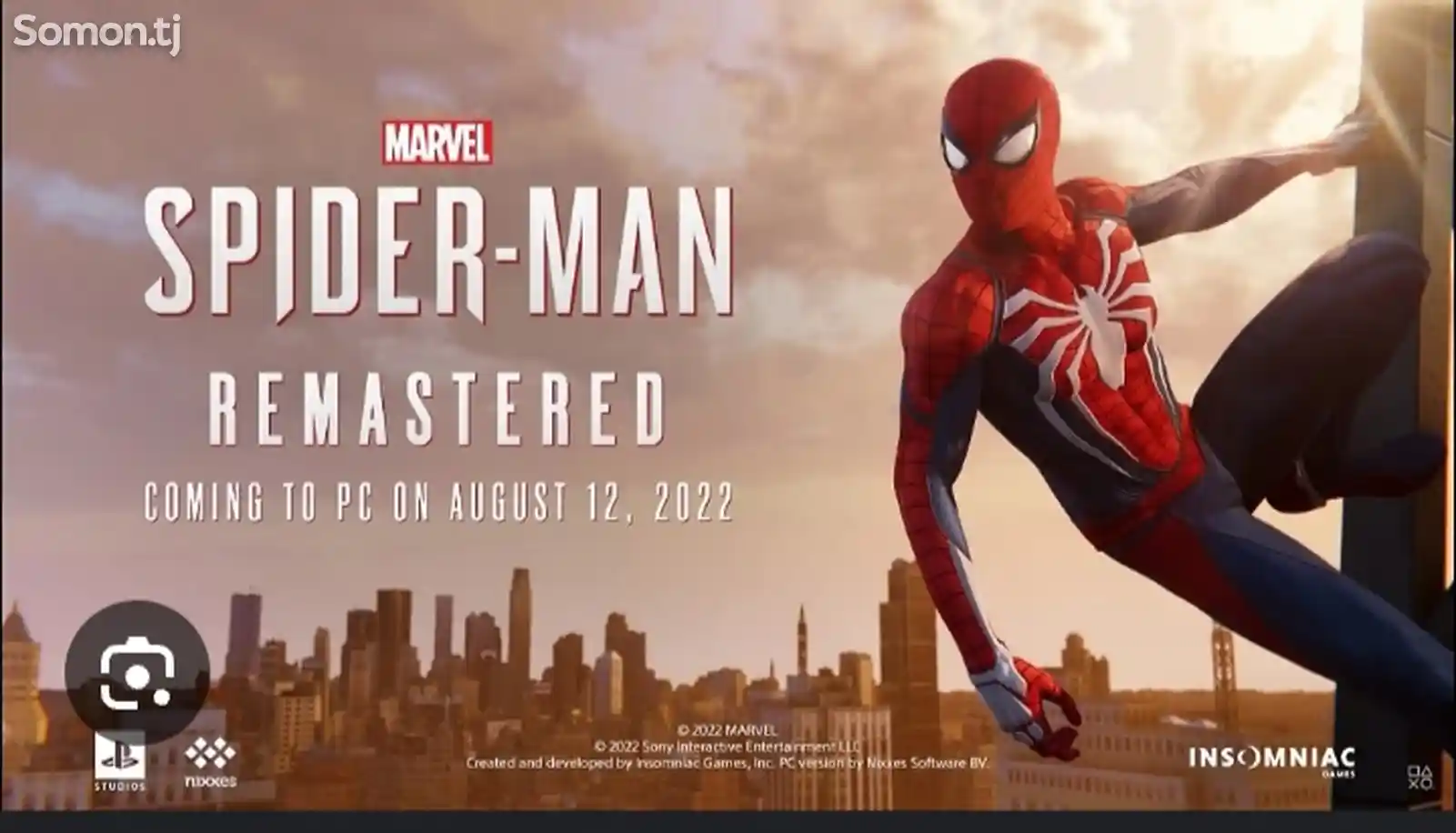 Игра Spider man Remastered на Пк-3