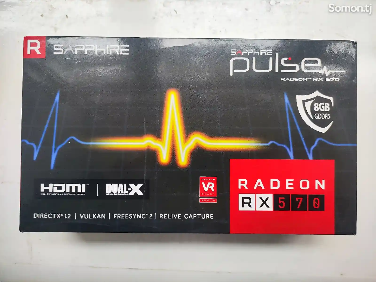 Видеокарта Sapphire pulse RX 570 8gb 256bit-5