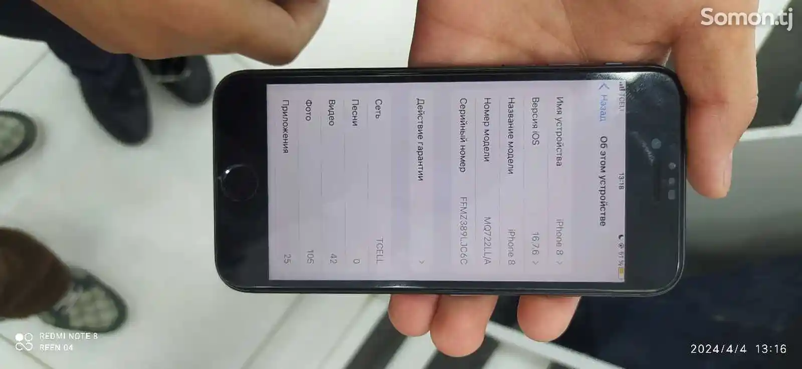 Apple iPhone 8, 64 gb, Space Grey-10