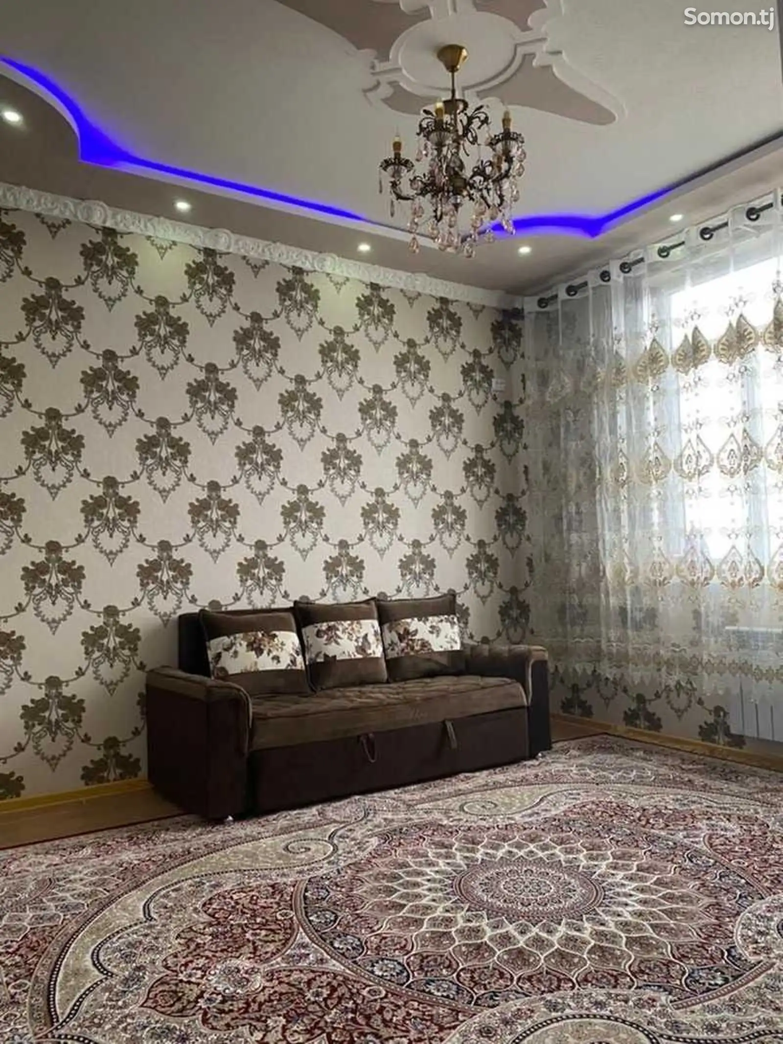 1-комн. квартира, 13 этаж, 53 м², И.Сомони, Гранд отель-1