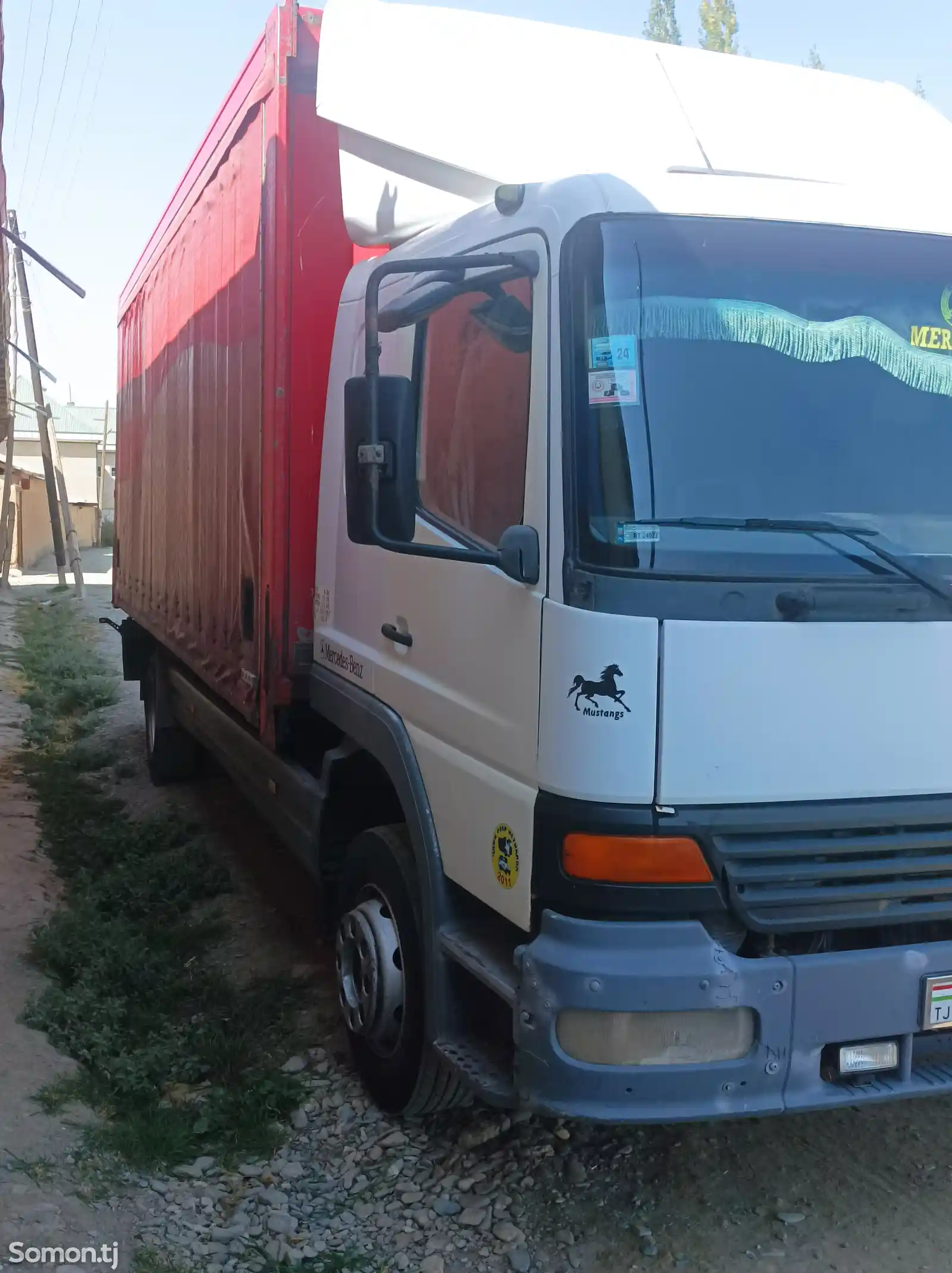 Бортовой грузовик Mercedes-Benz Atego, 2000-2