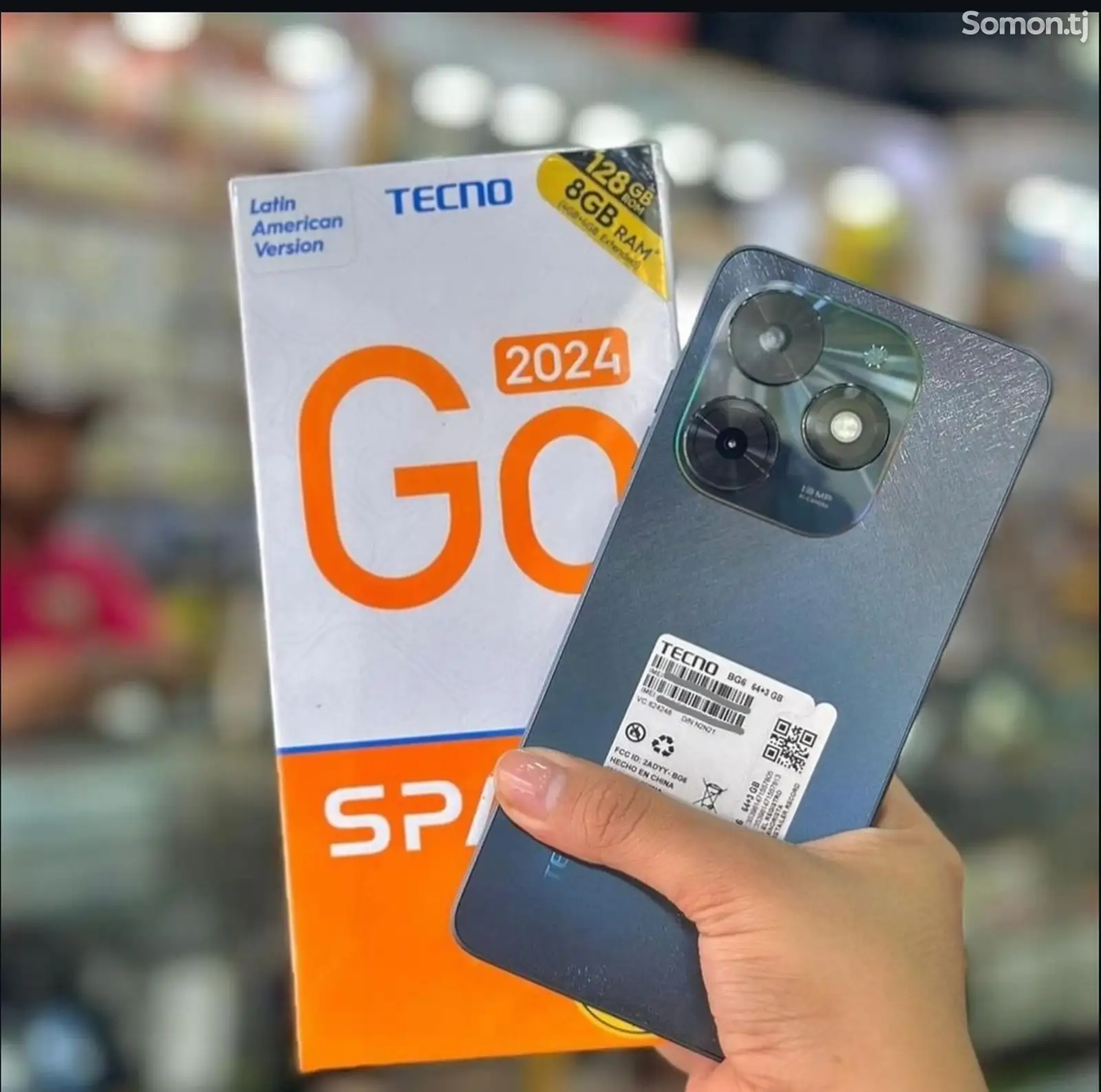 Tecno Spark Go 2024 64gb green-1