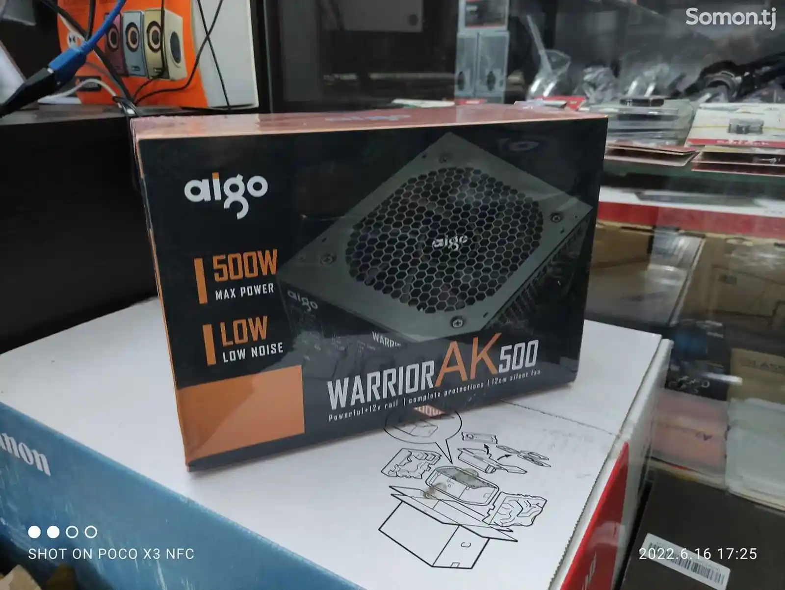 Блок Питания AIGO Warrior AK-500 500W-1