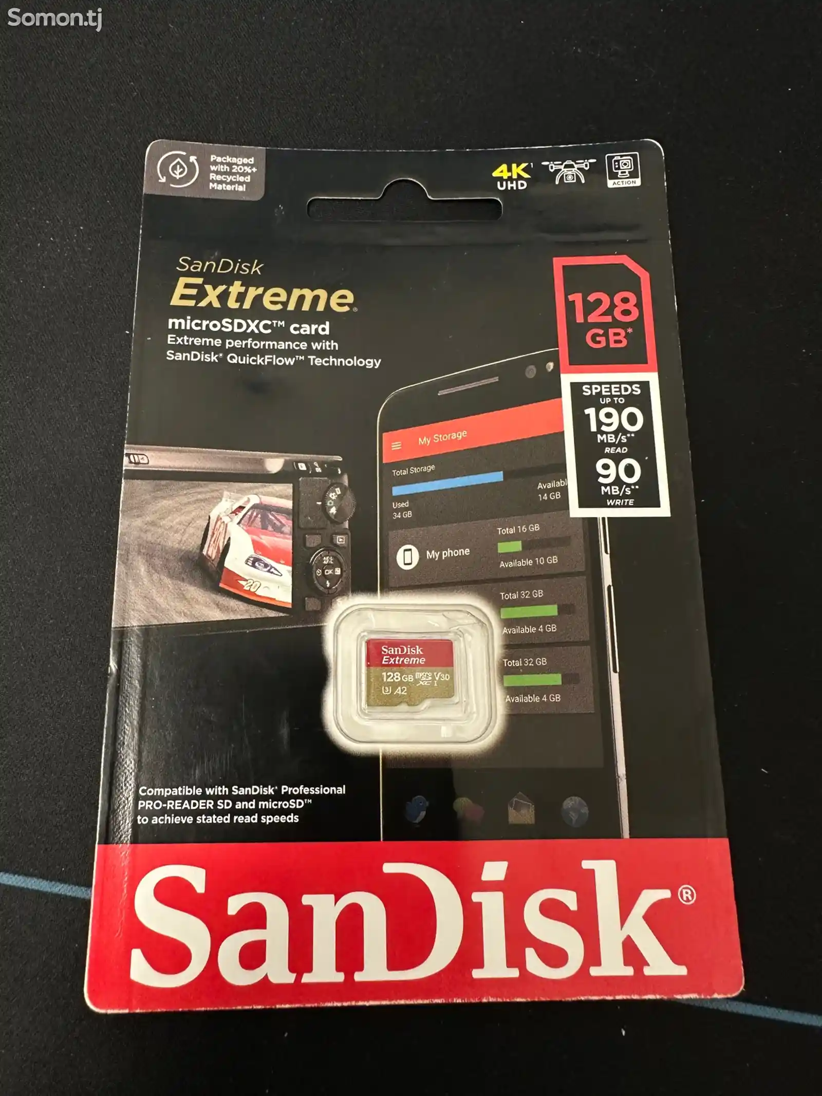 Накопитель Sandisk Extreme 128 GB