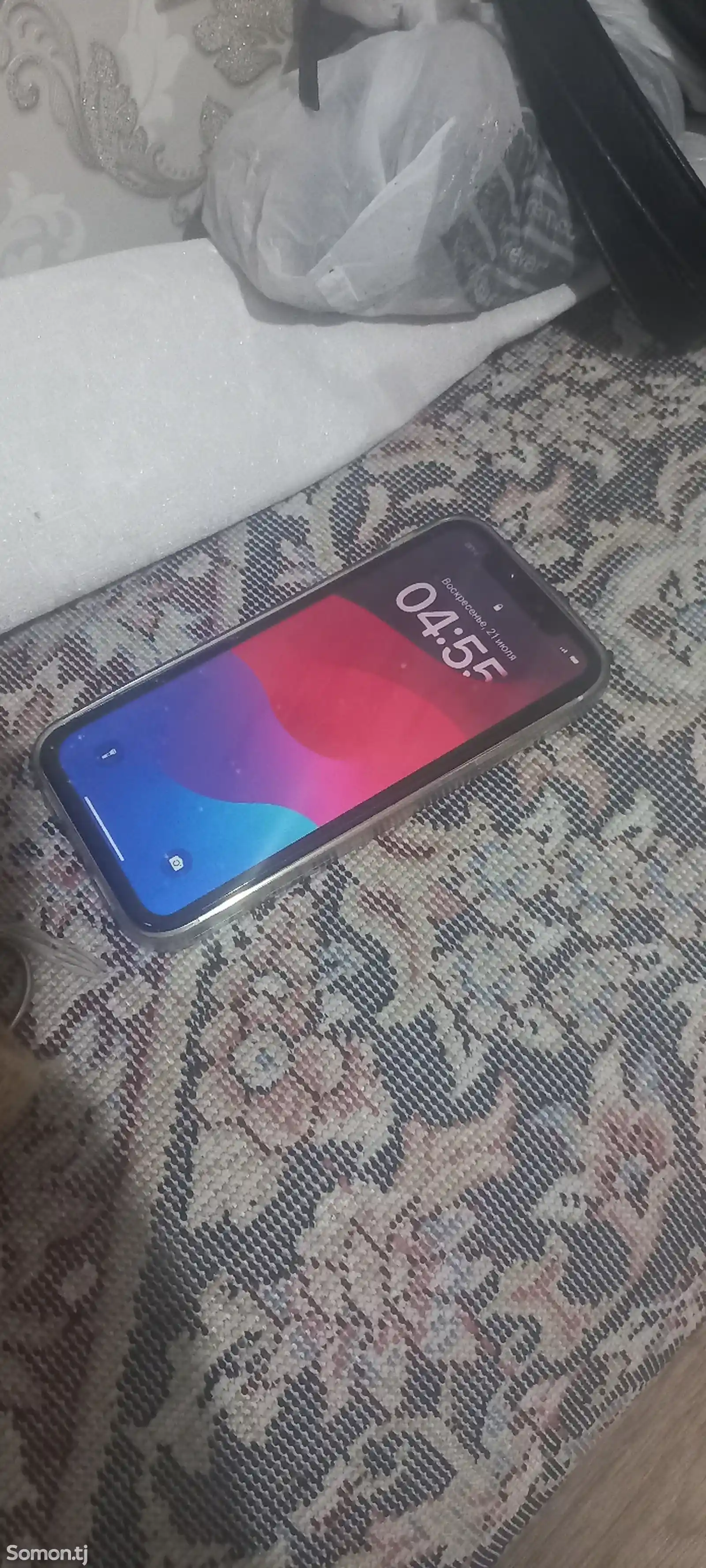 Apple iPhone X, 128 gb, Silver-1