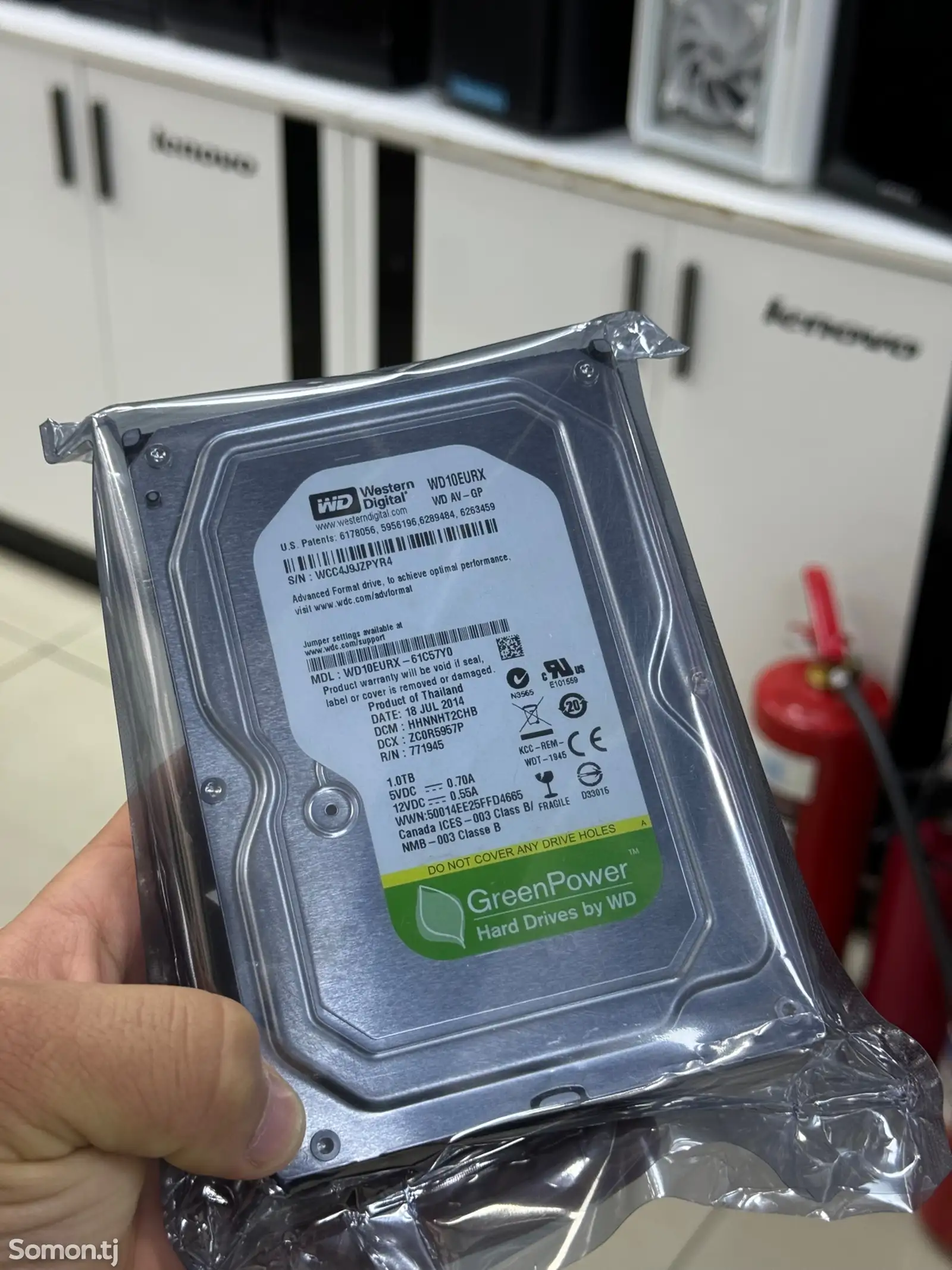 Жесткий диск Hdd 1Tb Wd Green