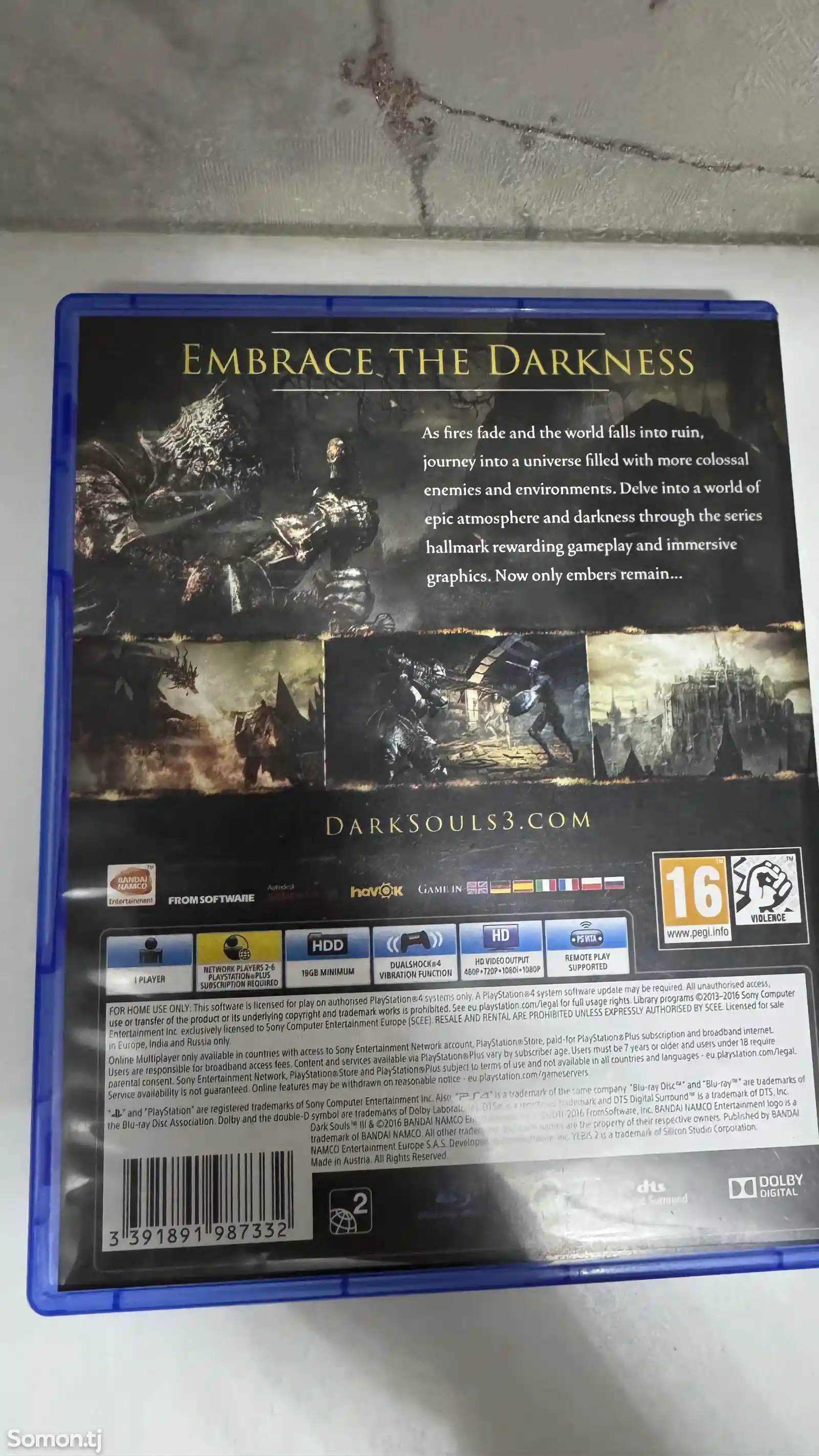Игра Dark Souls на Sony PlayStation 4-2