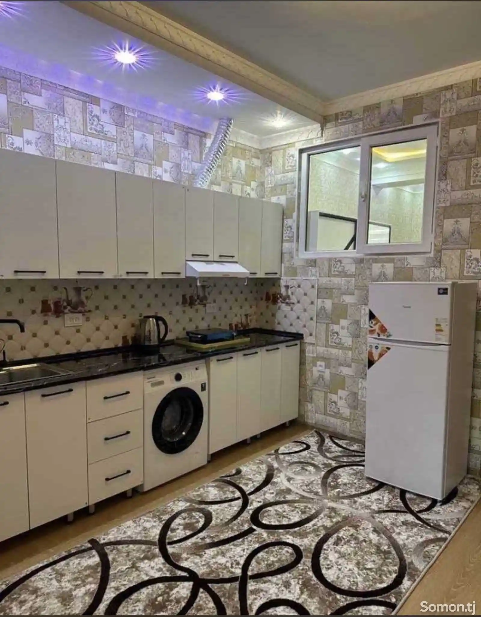 2-комн. квартира, 8 этаж, 80м², И. Сомони-5