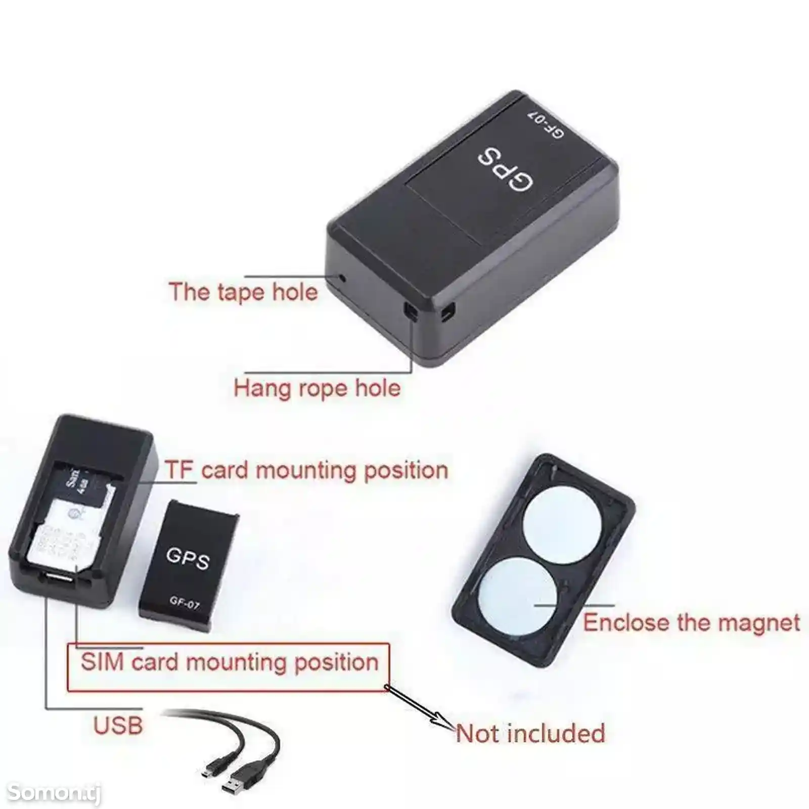 Mini GPS tracker навигатор-7