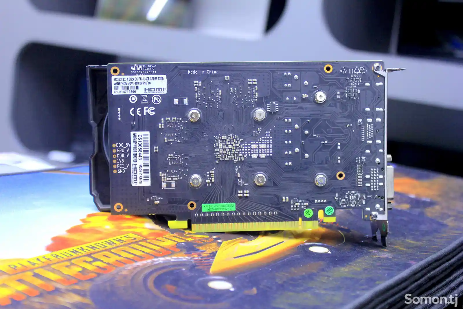 Видеокарта Galax NVIDIA GeForce GTX 1650 4GB-3