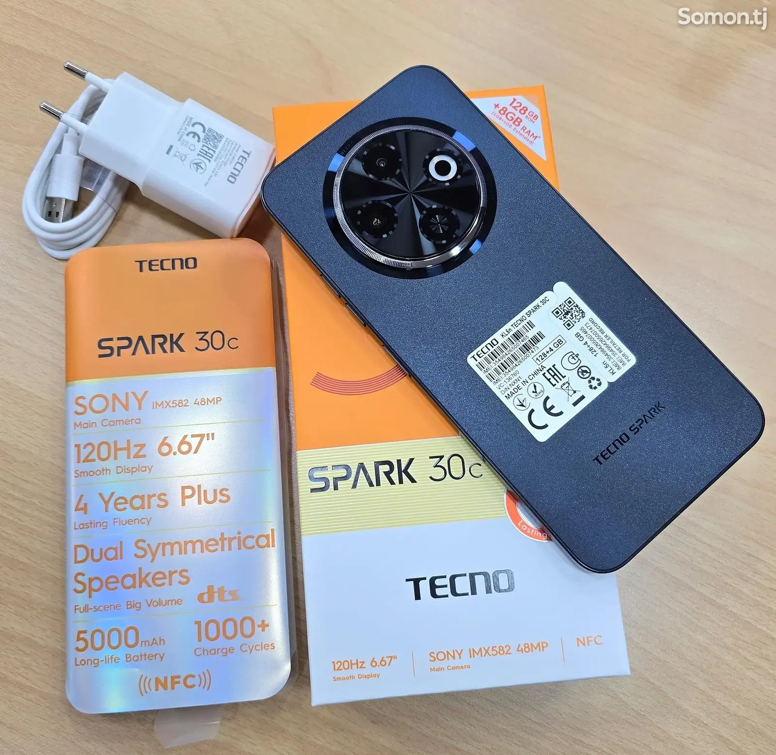 Tecno Spark 30c 12/128Gb green-1