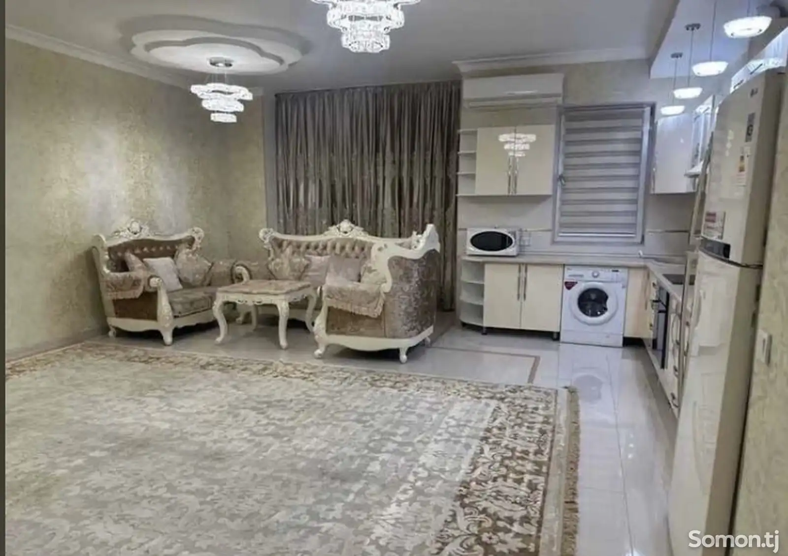 2-комн. квартира, 9 этаж, 110м², И.Сомони-2