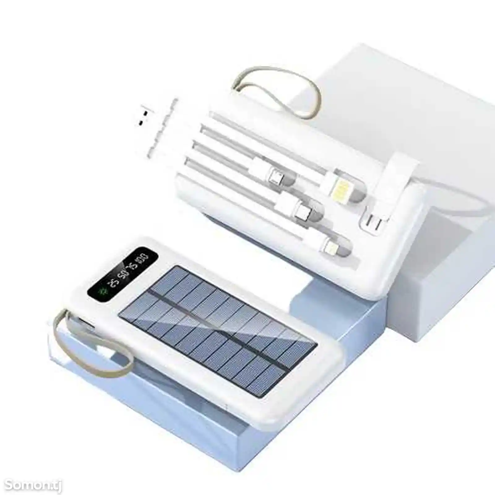 Внешний аккумулятор солнечный Powerbank 20000 mAh-5