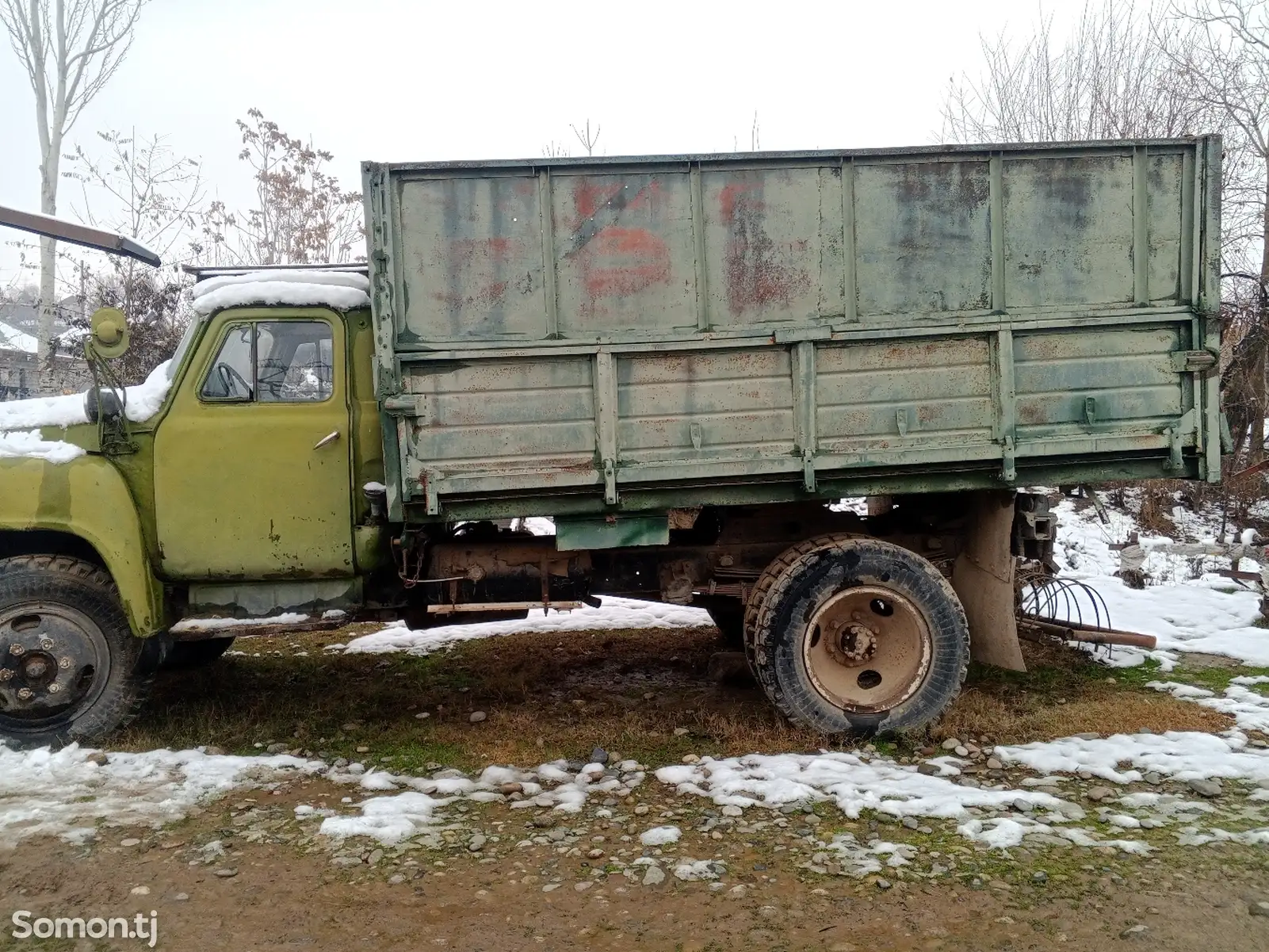 Бортовой грузовик Газ 53, 1985-1