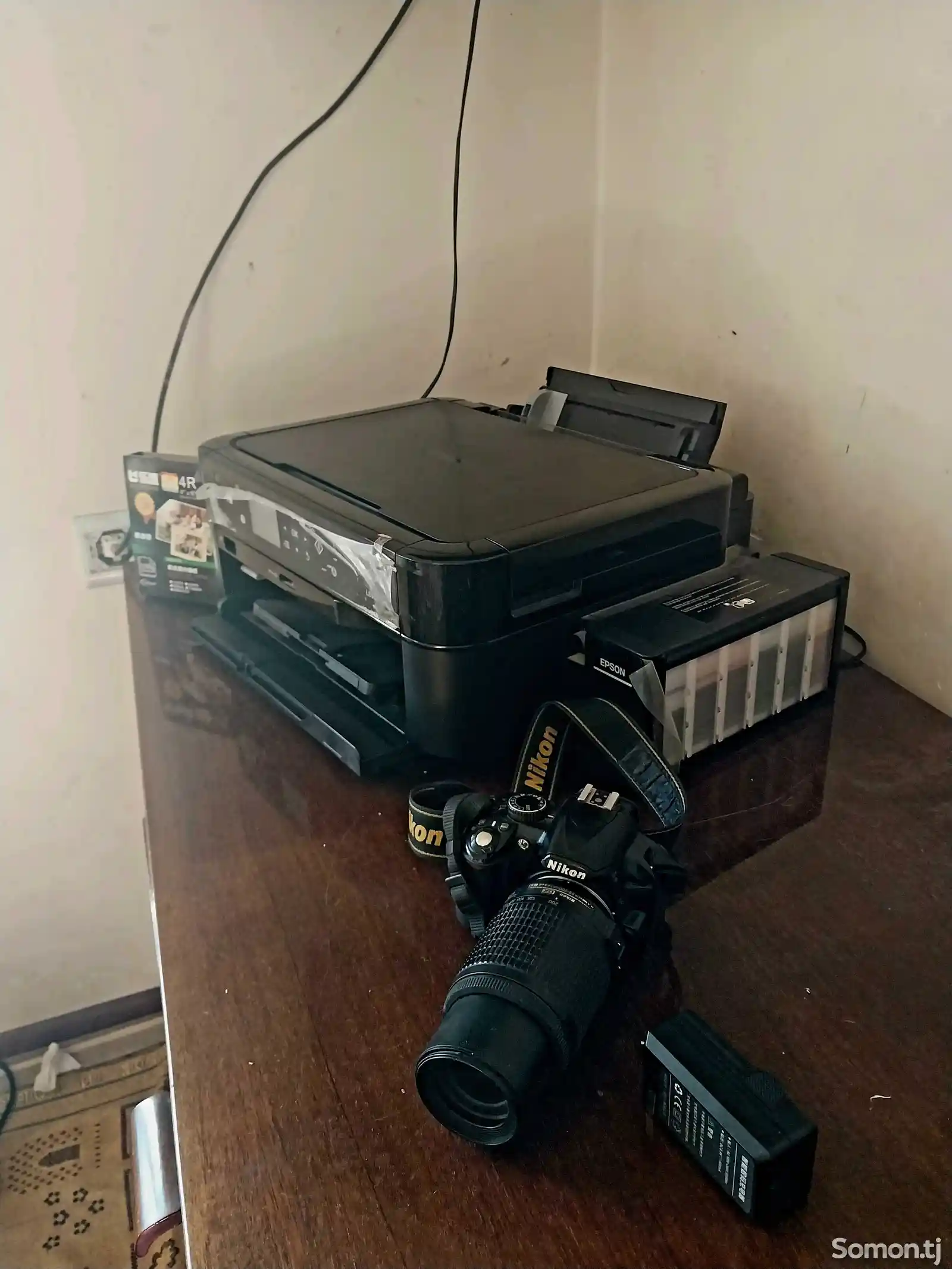 Принтер Epson 850 и фотоаппарат Nikon-1