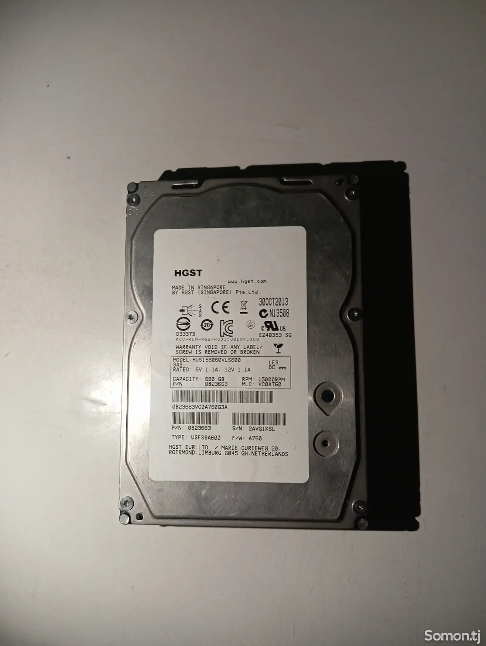 Жёсткий диск Hgst-1