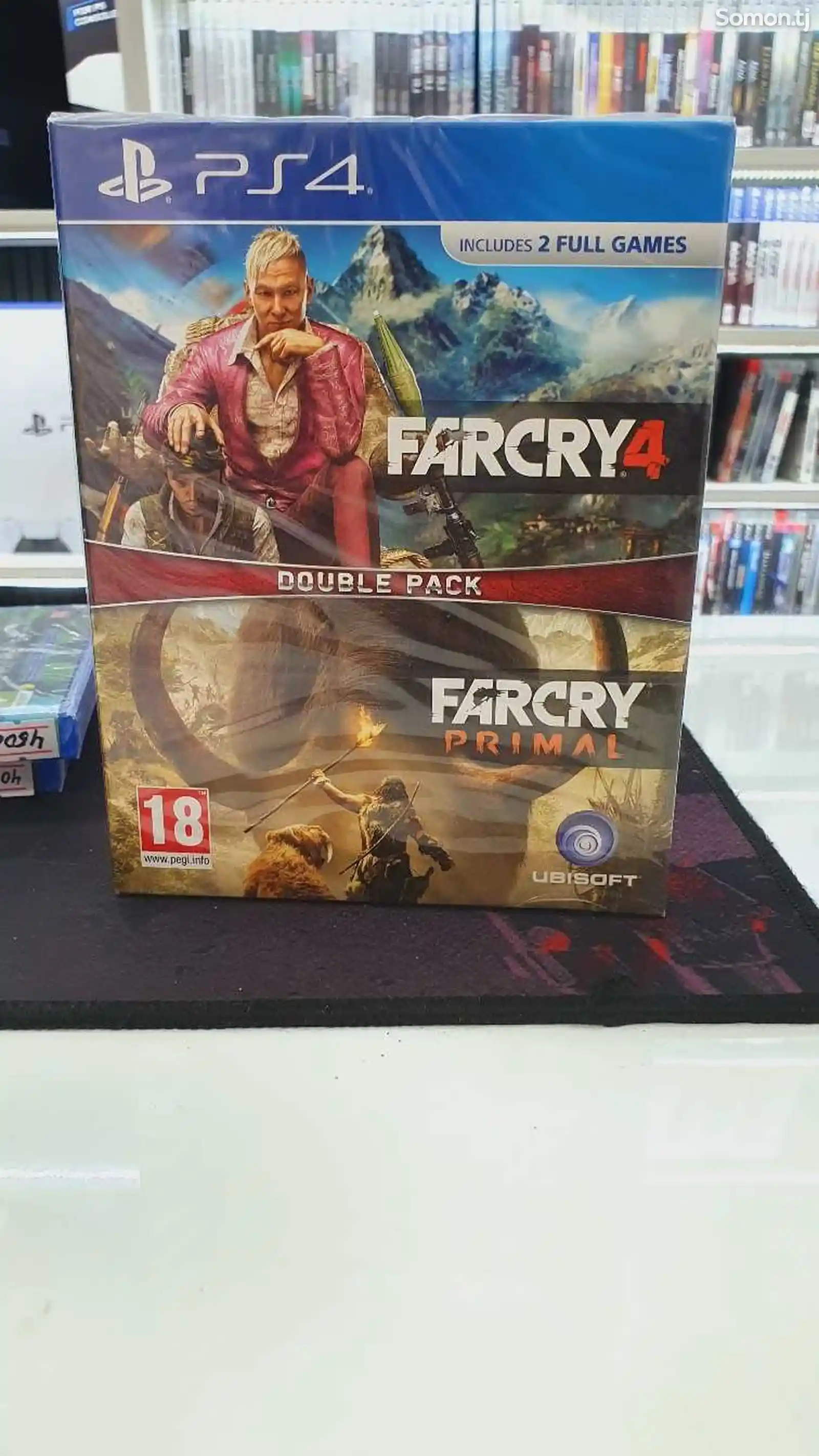 Игры Far Cry 4 и Far Cry Primal для ps4