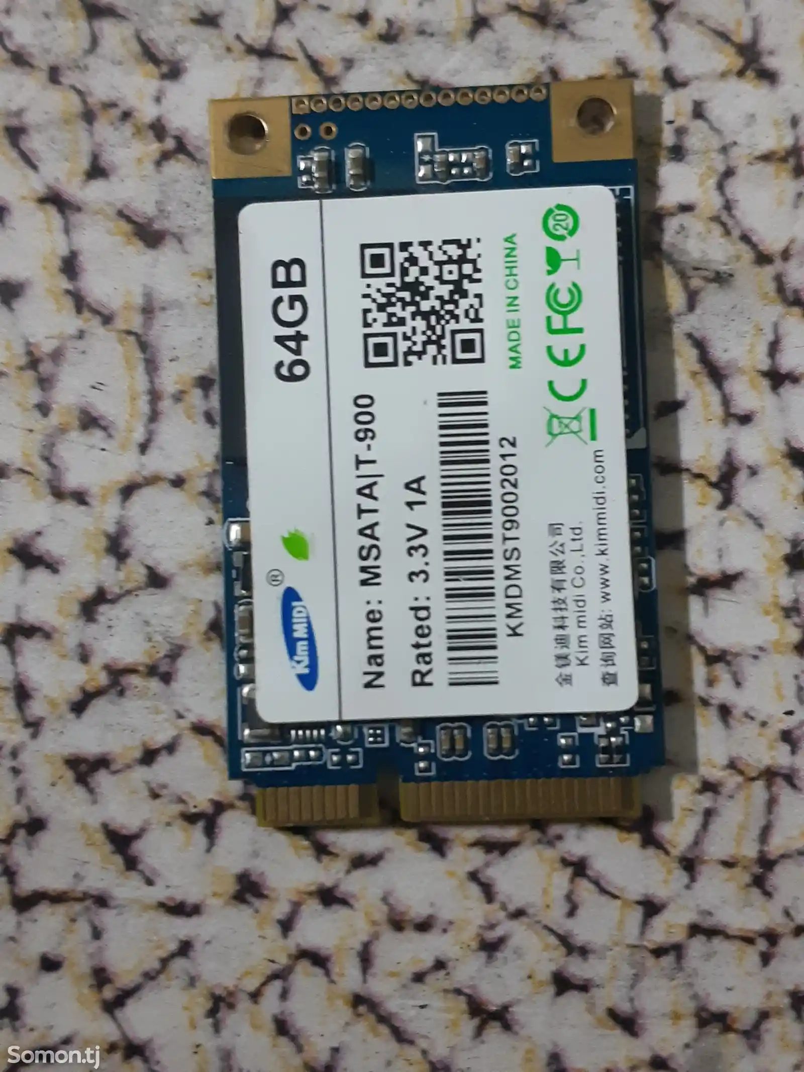 SSD накопитель mSata T-900-1