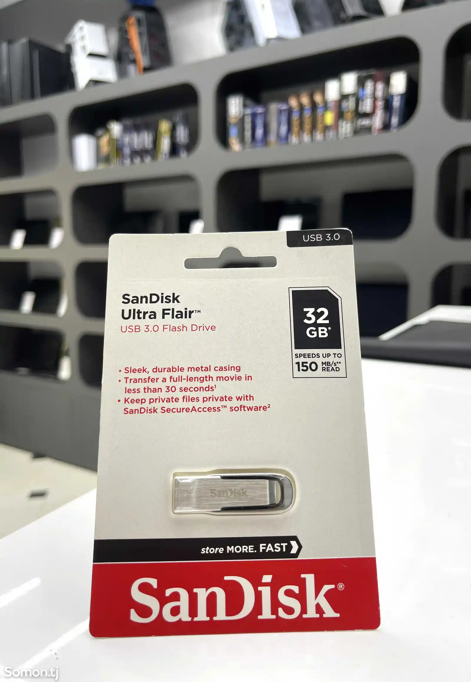 Флешка SanDisk Ultra Flair USB 3.0 32GB-1