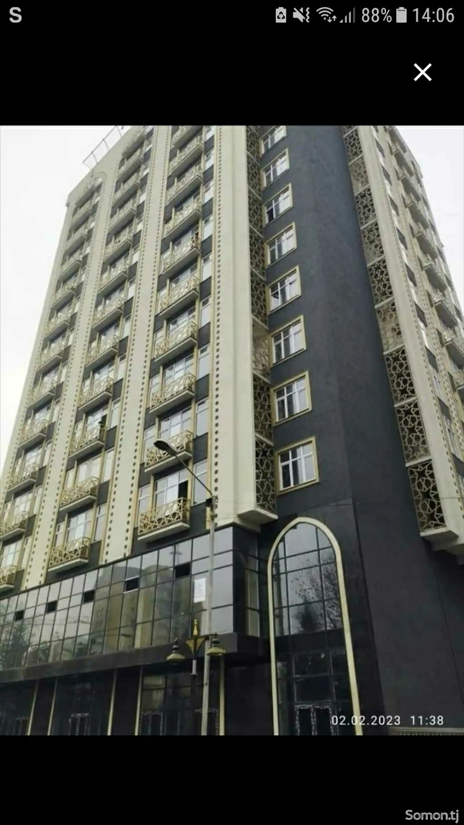 2-комн. квартира, 12 этаж, 76м², овир-13